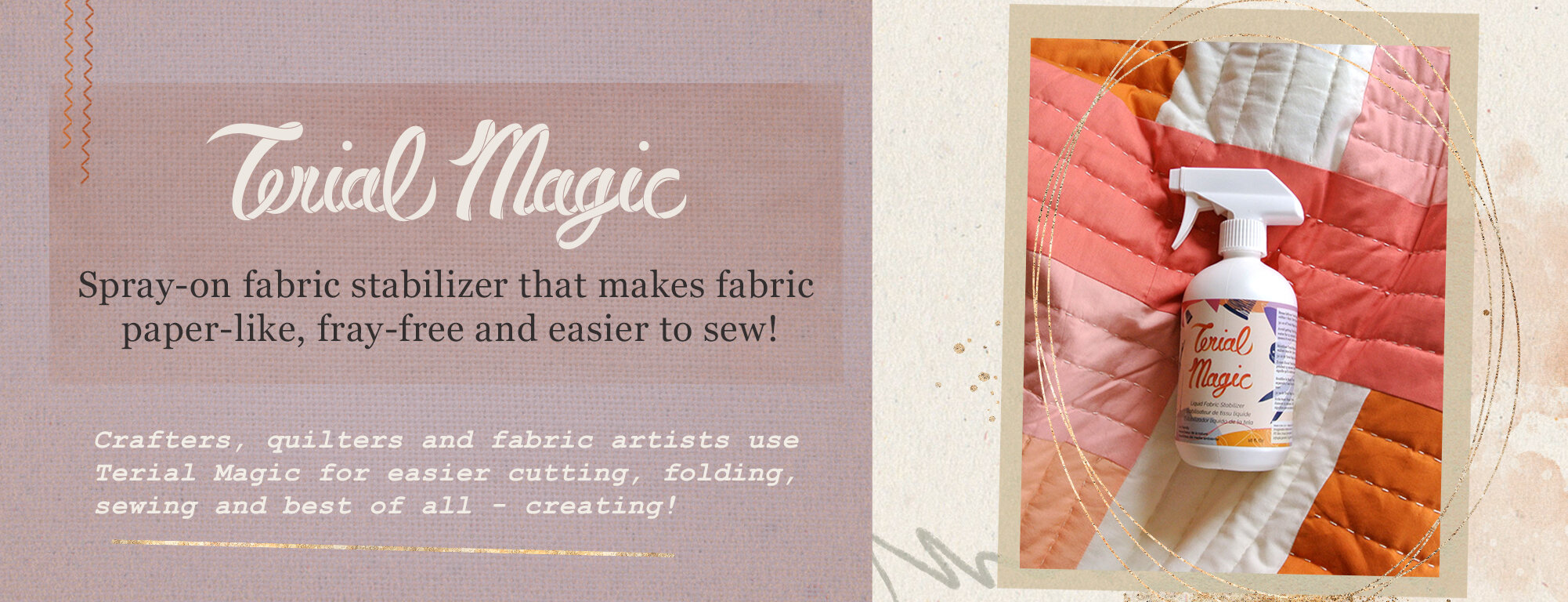 Anna Griffin Terial Magic Fabric Stabilizer 48 oz. 
