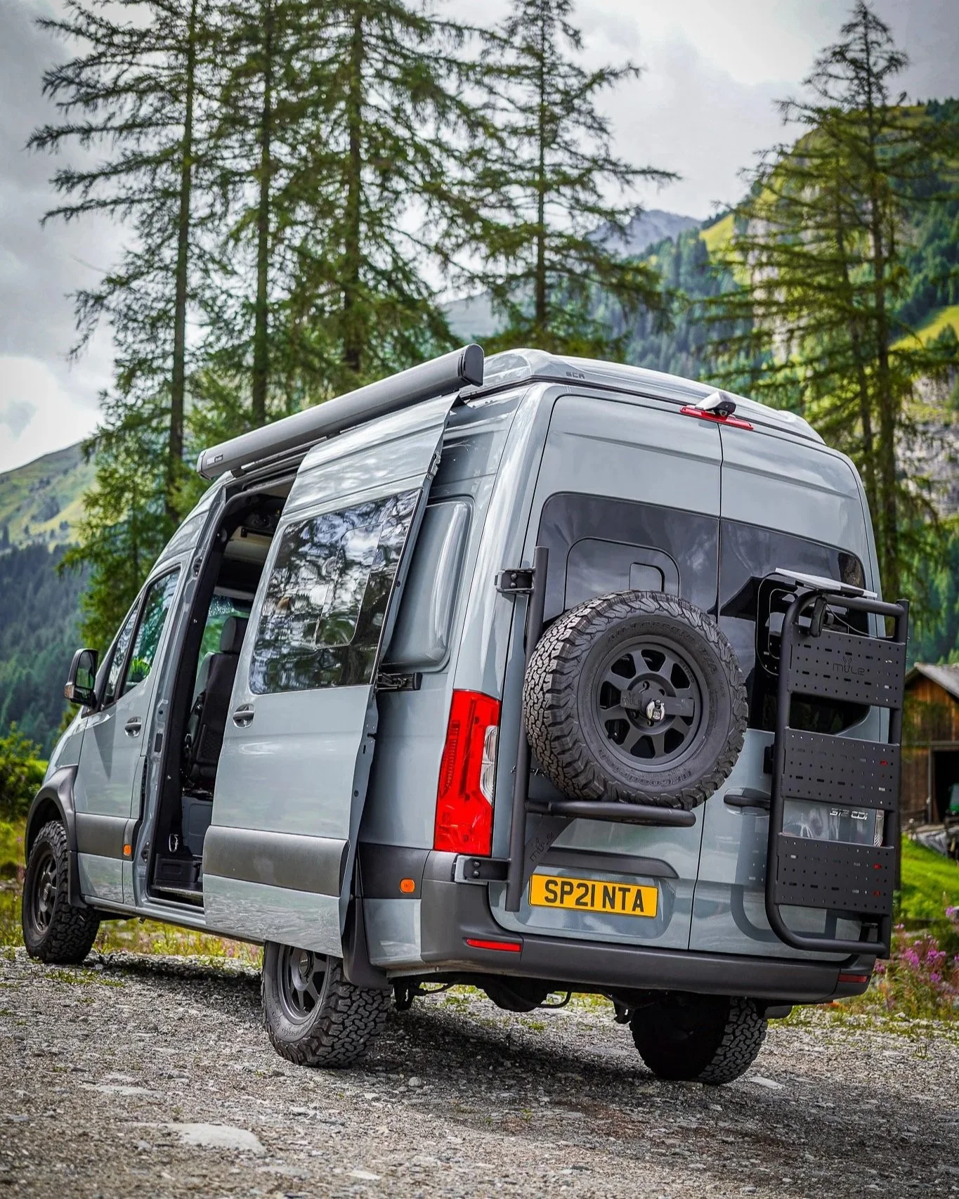 sca 252 awning Thule sprinter van