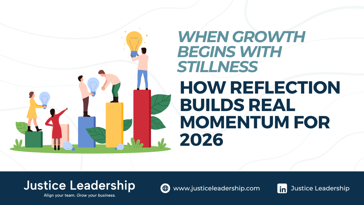 When Growth Begins with Stillness, How Reflection Builds Real Momentum for 2026.
