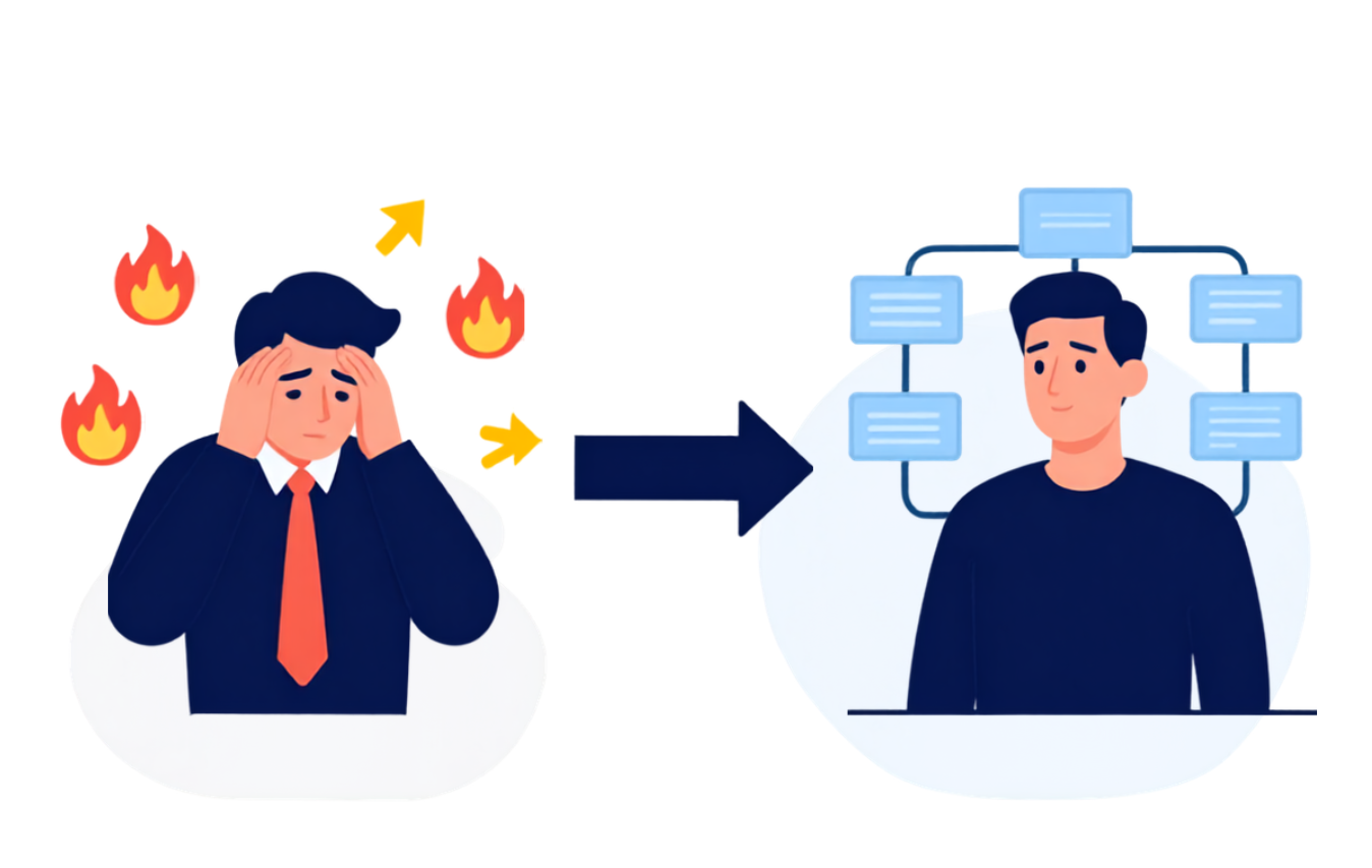 Are you solving problems — or just reacting to them?