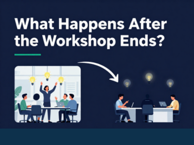 Your team loved the workshop. Then what?