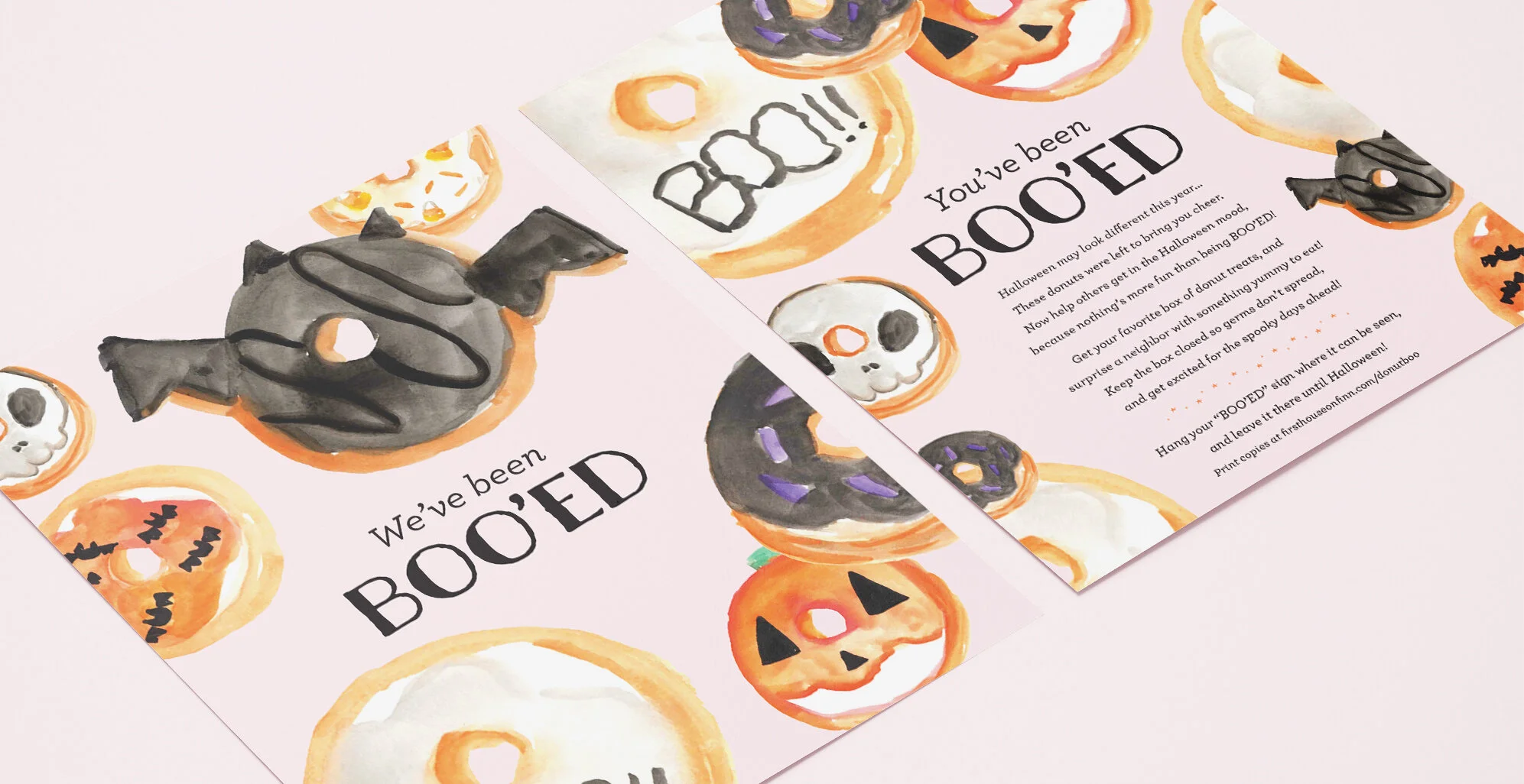 You've been BOO'ED: Donut Edition 2020