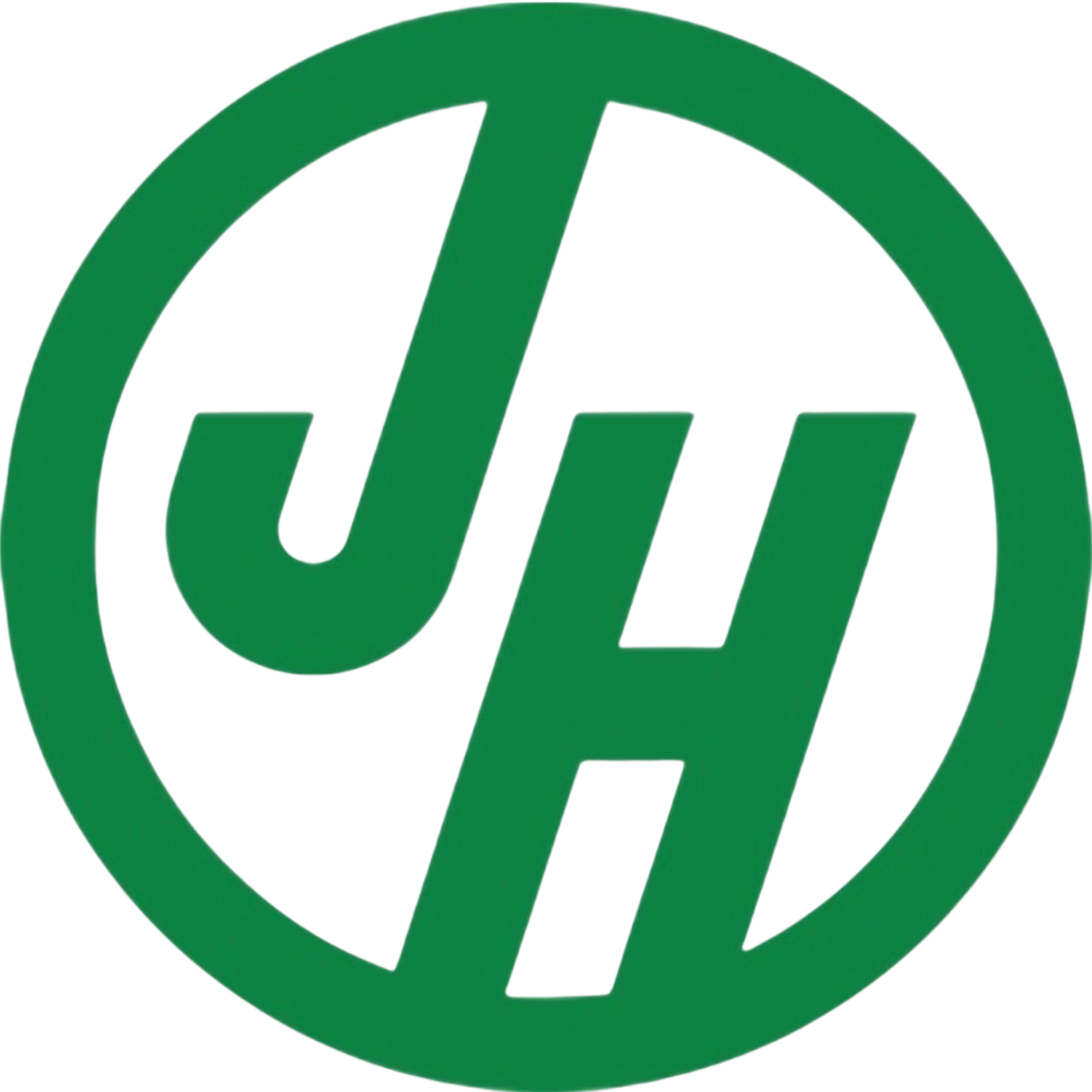Logo of James Hardie, trusted fibre cement building products supplier to Caton Constructions.