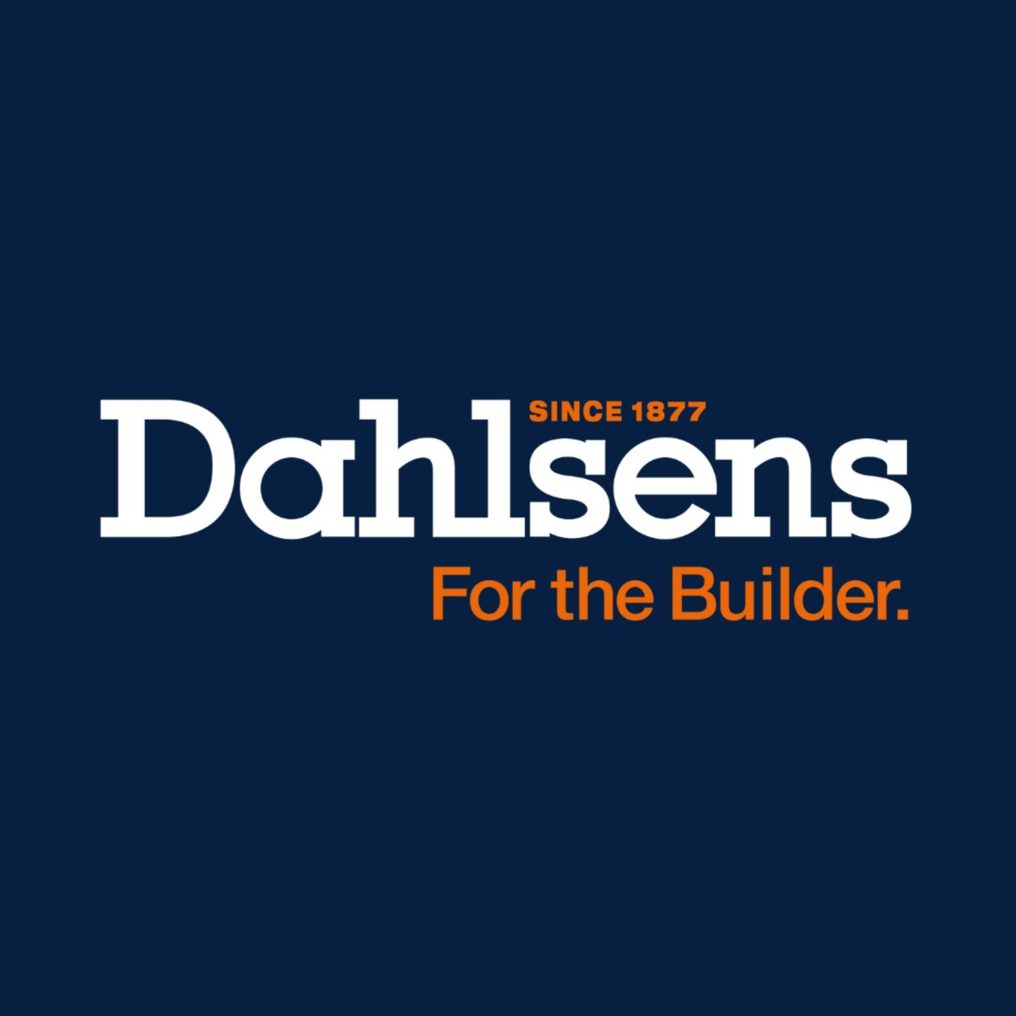 Logo of Dahlsens, trusted building materials supplier to Caton Constructions.