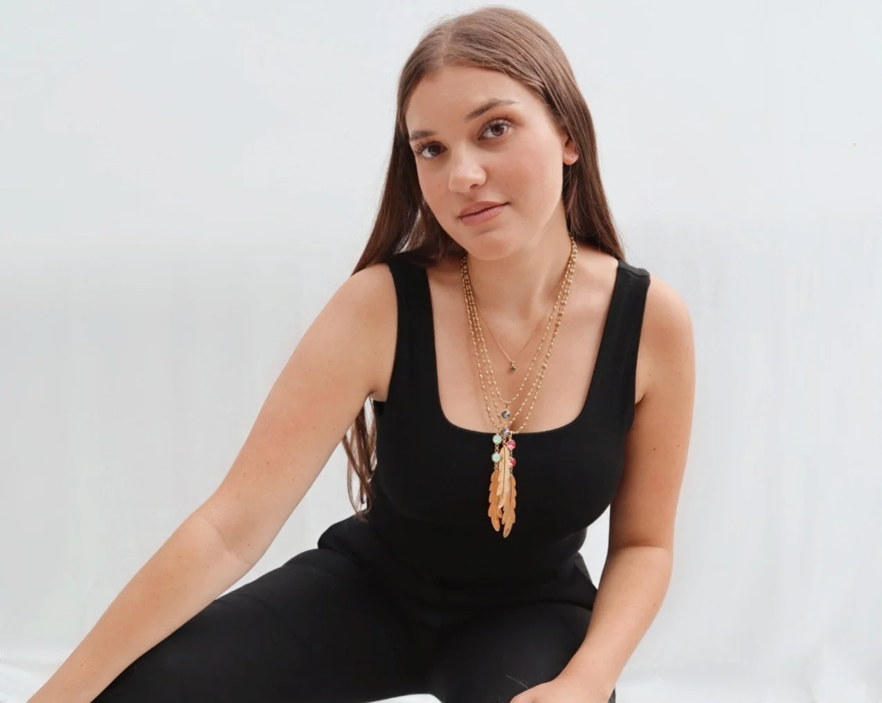 Feather Sparks Necklace