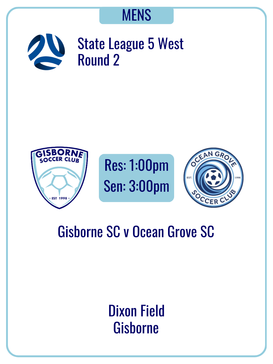 Senior Mens Round 2 2025