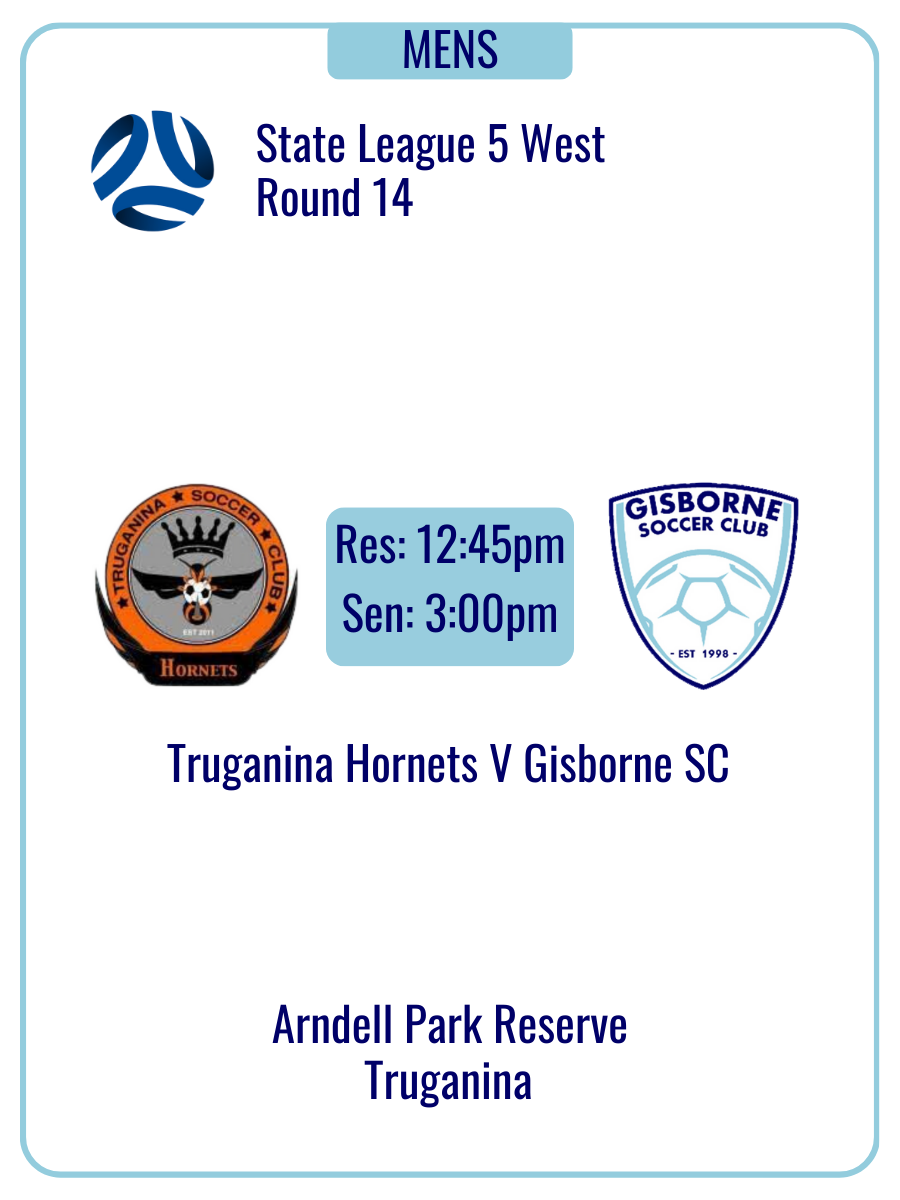 Senior Mens Round 14 2025