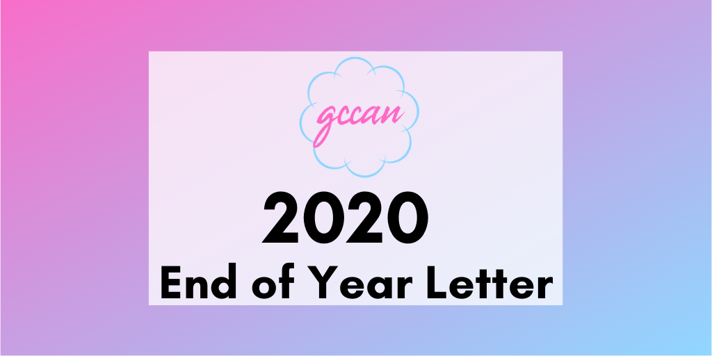 GCCAN 2020 End-of-Year Letter