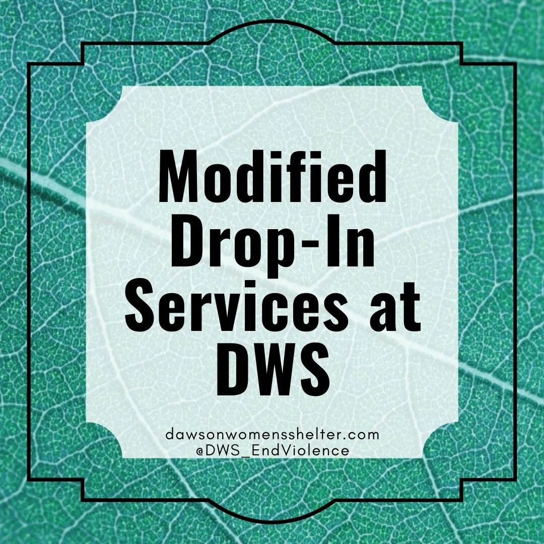 Modified Drop-In Services at DWS