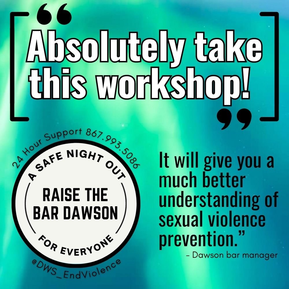  Absolutely take this workshop! It will give you a much better understanding of sexual violence prevention. 