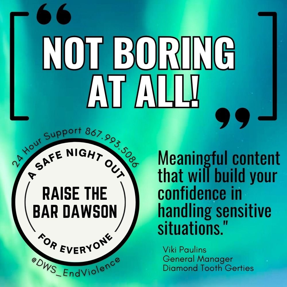  Not boring at all! Meaningful content that will build your confidence in handling sensitive situations. 