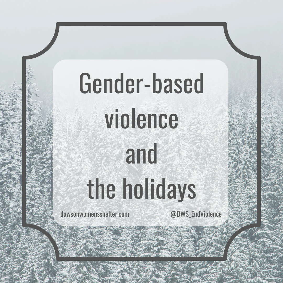 Gender-based violence and the holidays
