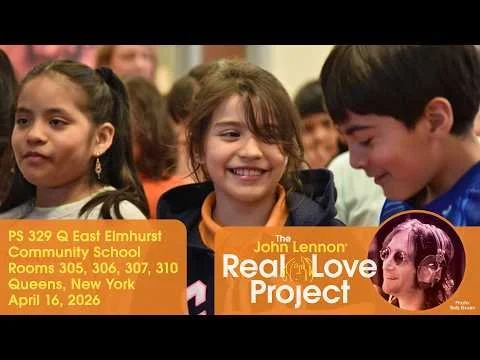 "Real Love" by PS 329 Q East Elmhurst Community School Students and John Lennon