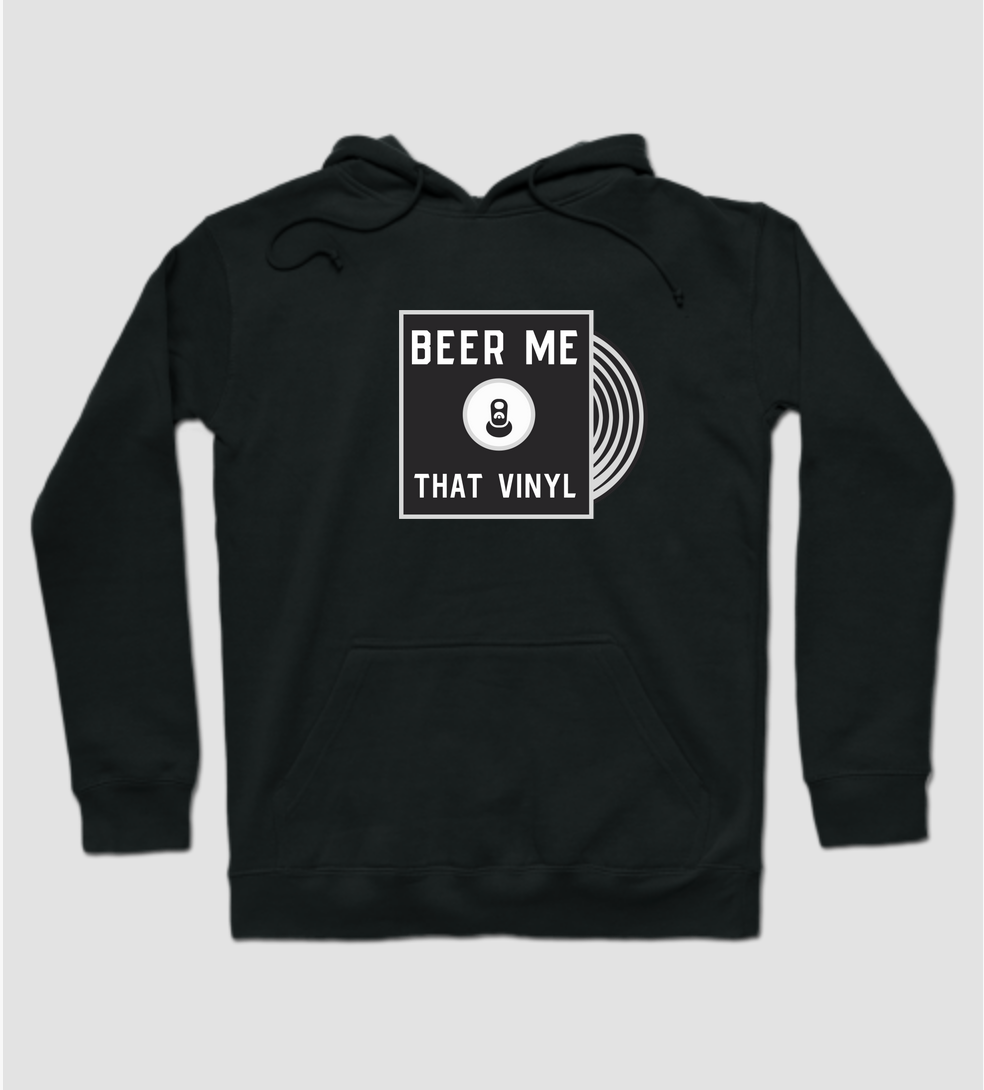 Beer Me That Vinyl Logo Hoodie
