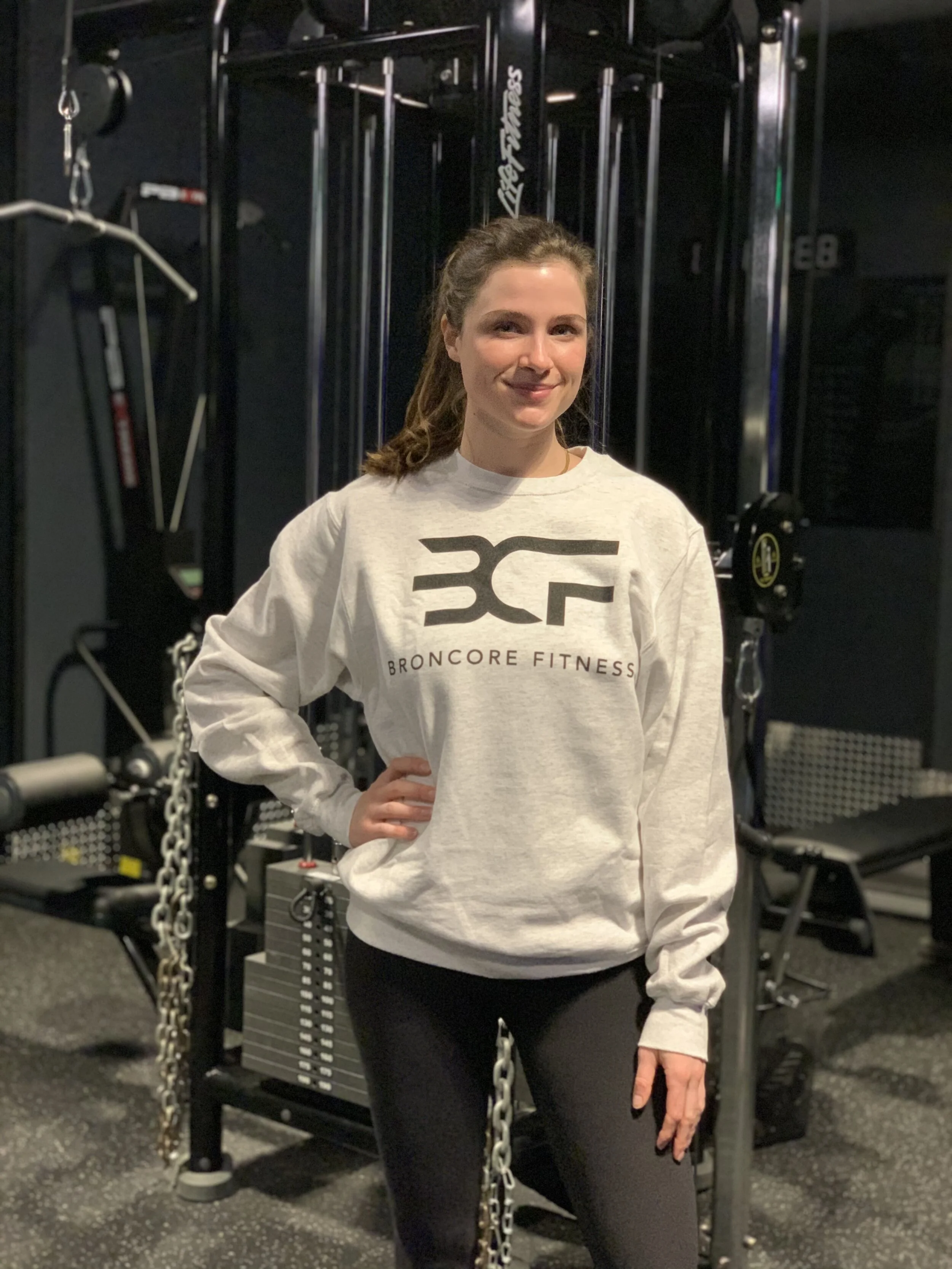 Unisex DIRTY WHITE crew neck Fleece