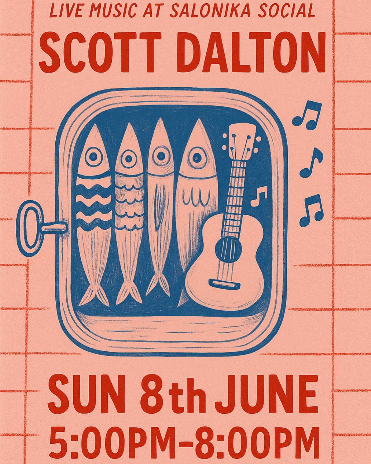Scotty Dalton (1 half of @butteredband) playing live this weekend.
Sunday 8th June, 5pm-8pm.
Don&rsquo;t forget to book a table!