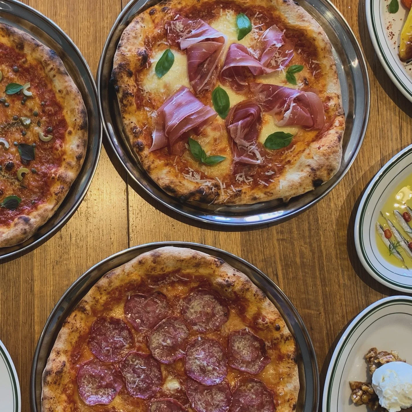 Pizza 🍕 
All day dining, 7 days a week.