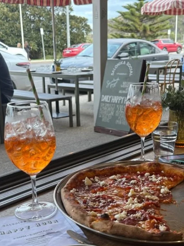 Summertime aperol &amp; pizza 🔥