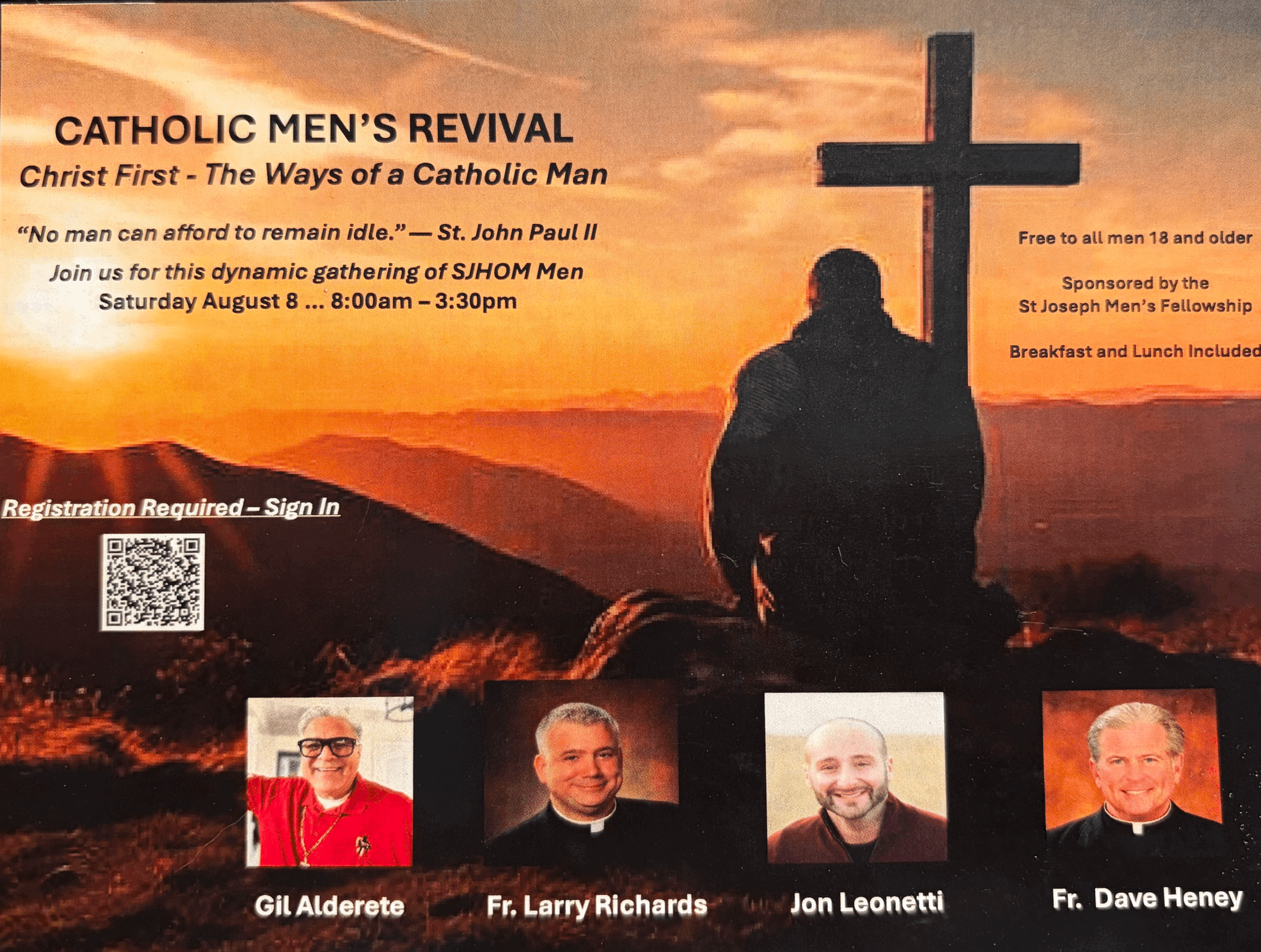 Catholic Men's Revival Christ First - The Ways of a Catholic Man
