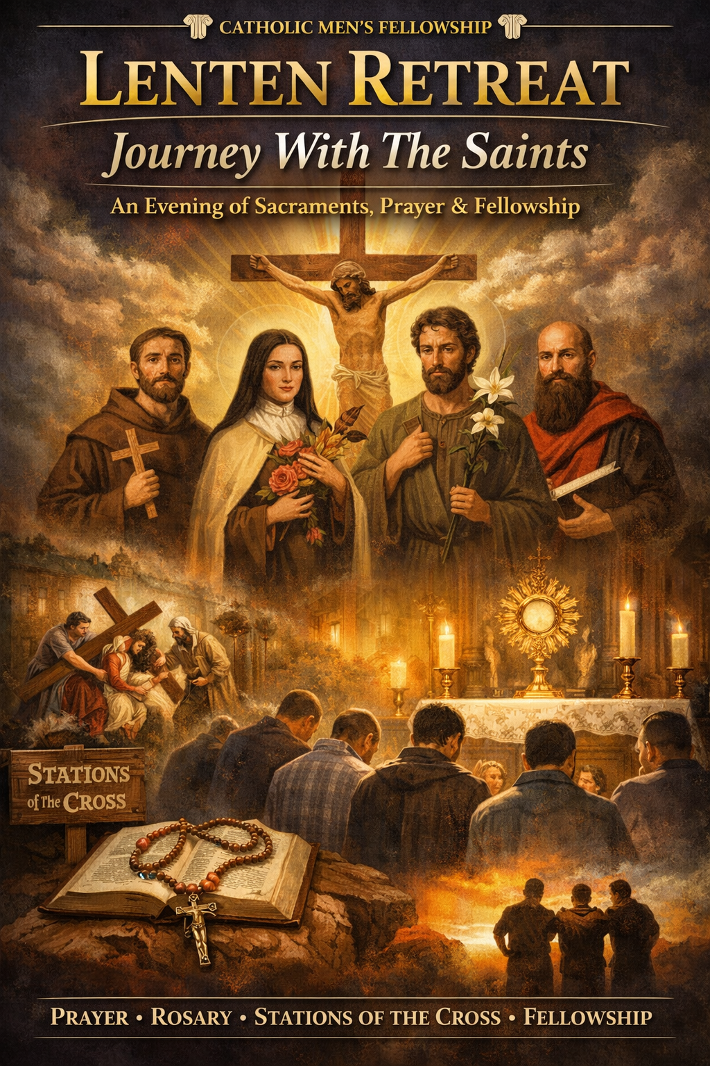 Lenten Retreat: Journey With The Saints — Catholic Men's Fellowship of ...
