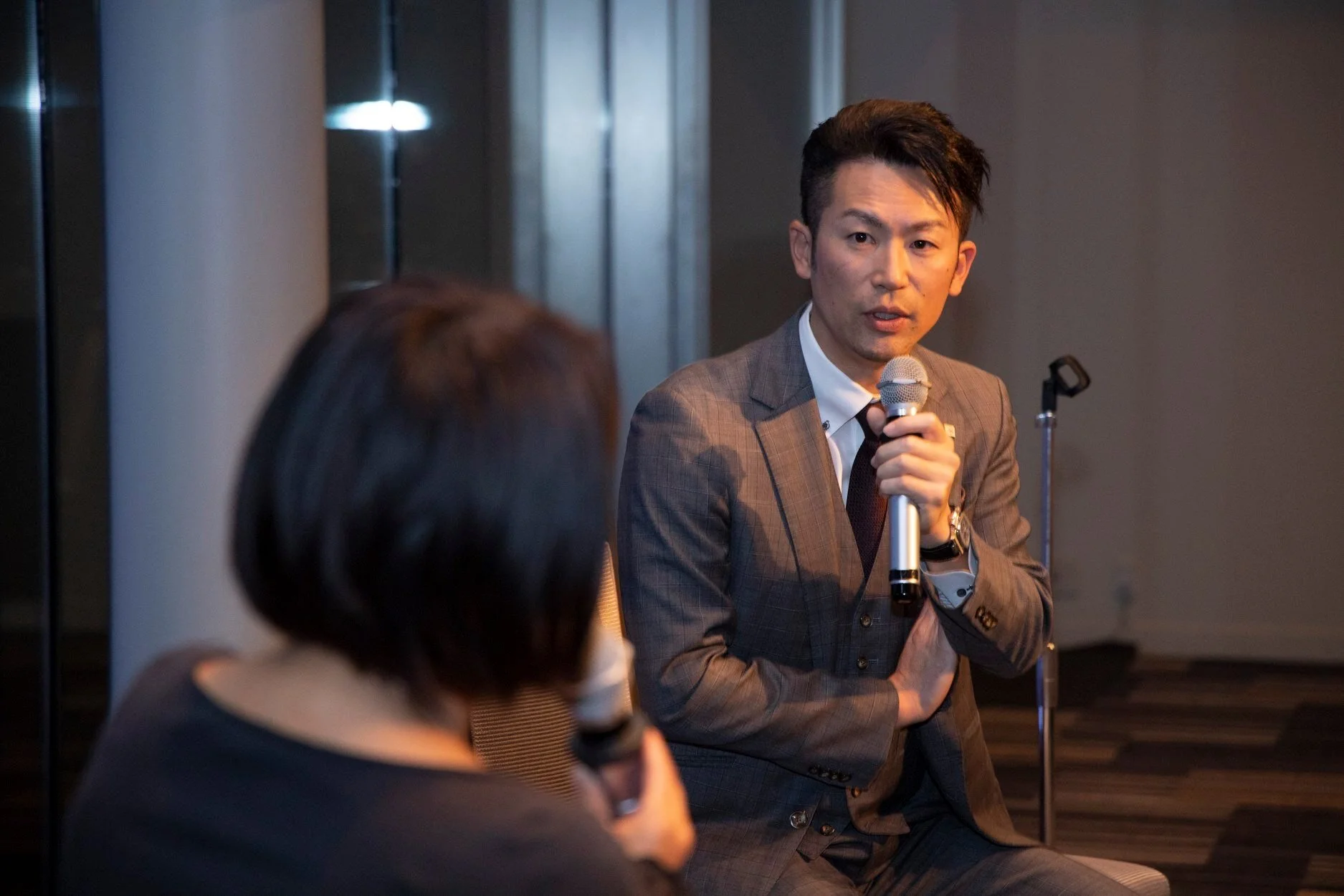 【インタビュアー01】11/28第二回BIZREAD交流会にて、公開インタビュアーを担当
