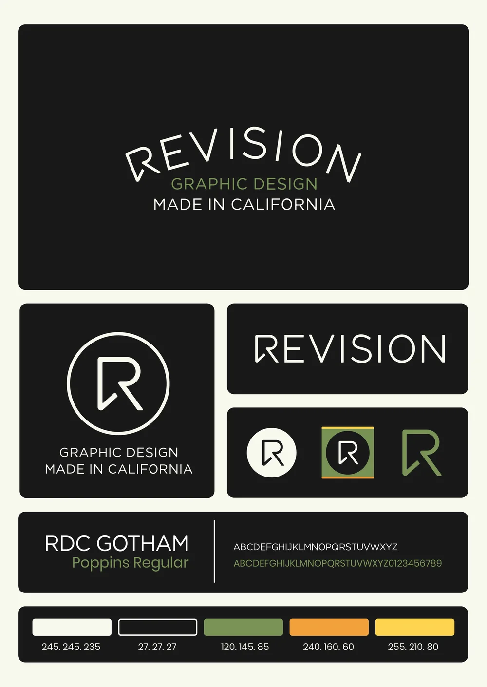 Revision Style Guide Style Guide — REVISION