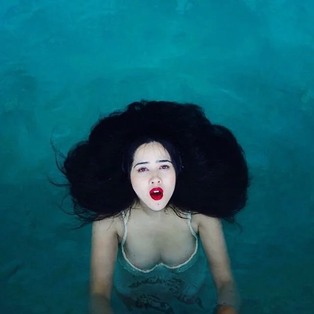 Website link&rsquo;s up in my bio. Dive dive dive in #throwitback #chickenofthesea #sirena