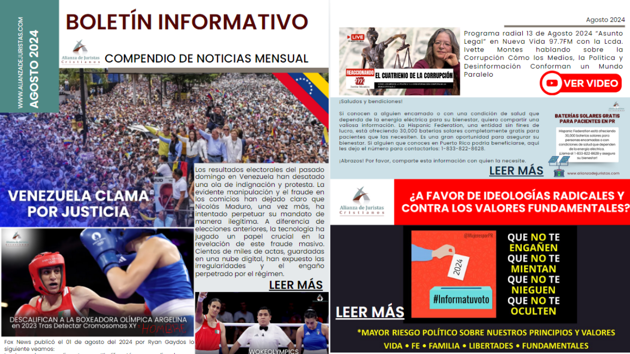 Newsletter Agosto