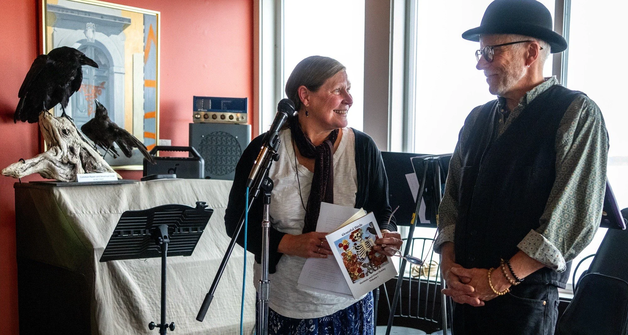 Successful Grateful Birds Book Launch Benefits Whidbey Audubon, LittleBIGFest