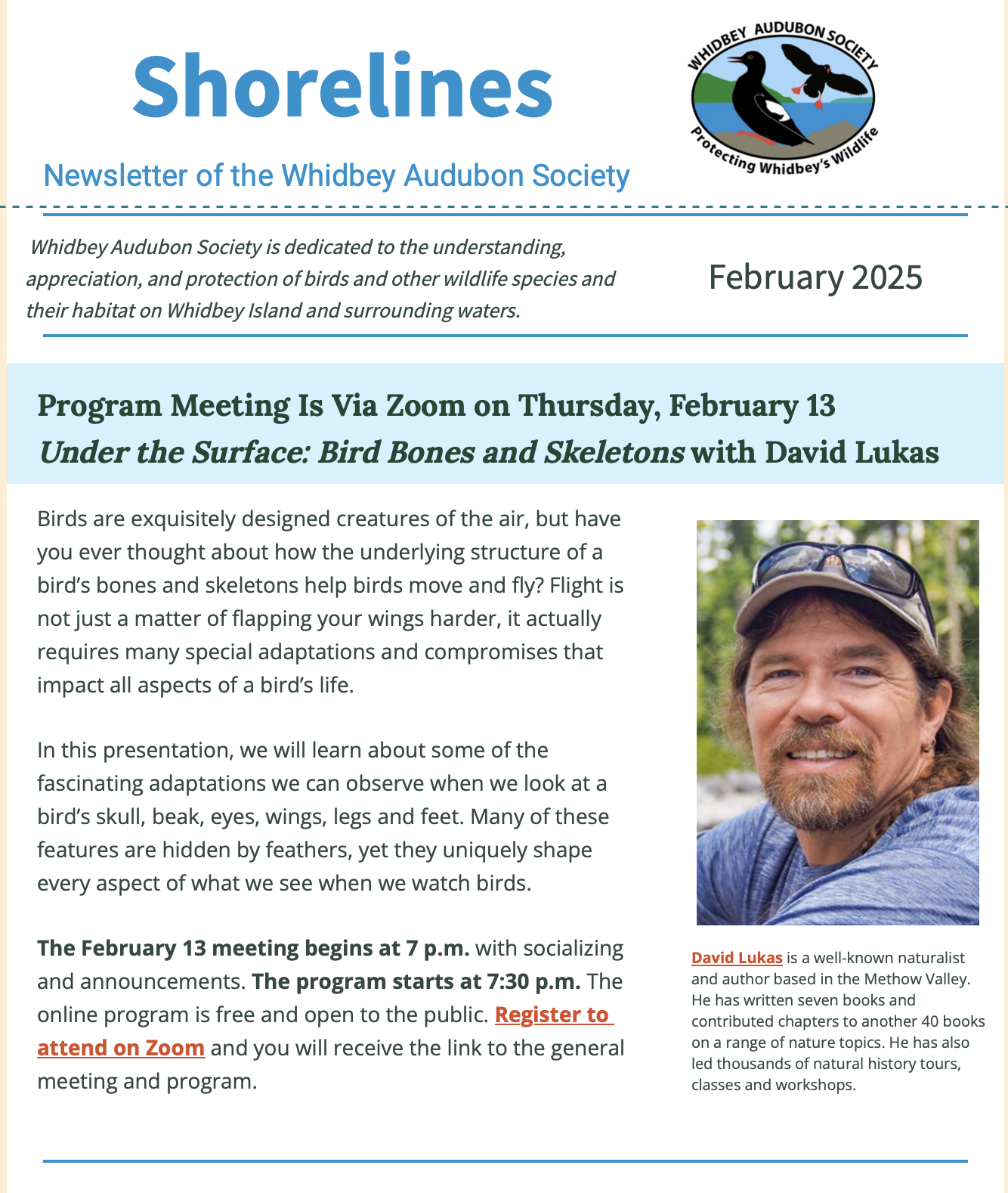 February 2025 Shorelines