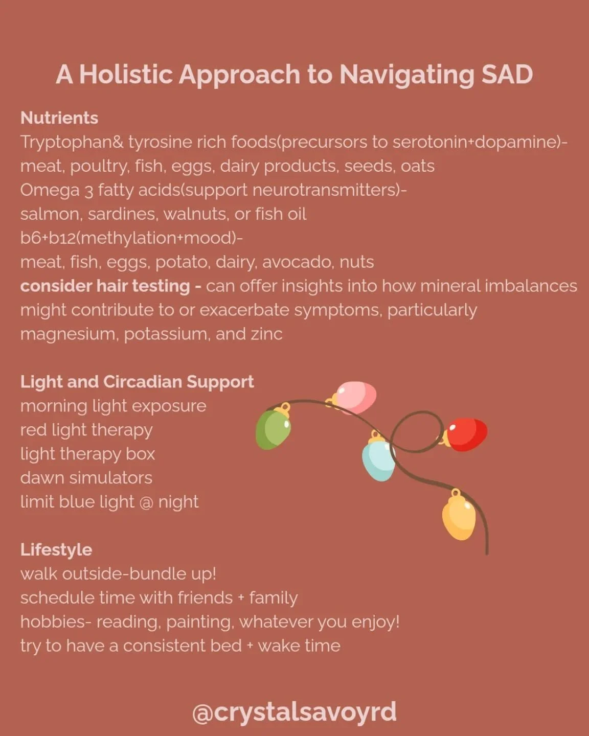#sad #seasonalaffectivedisorder #holistic #holisticnutrition #happy #newengland #wellnesswithoutobsession #selfcare #cozy