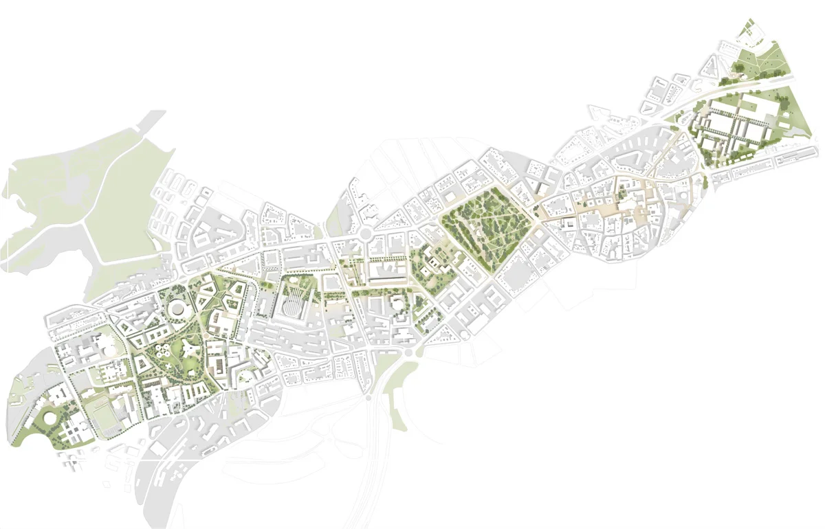 HUCAMP! en Arquitectura Viva: "Tur, Delgado y Cortizo: reordenación urbana del HUCA"