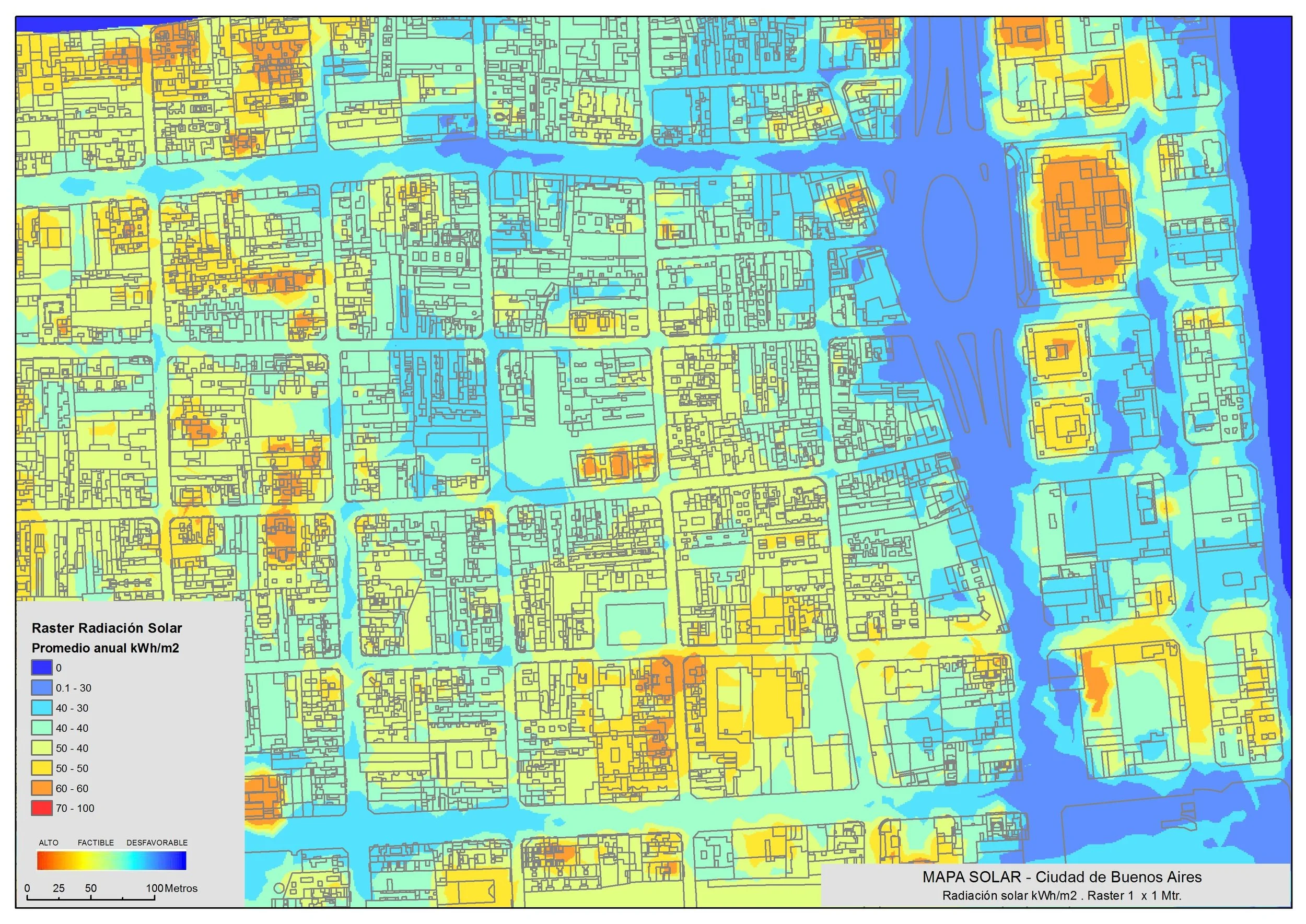 Proyecto Huellasolar: visor on-line de mapas ambientales urbanos y cartografía solar de ciudades