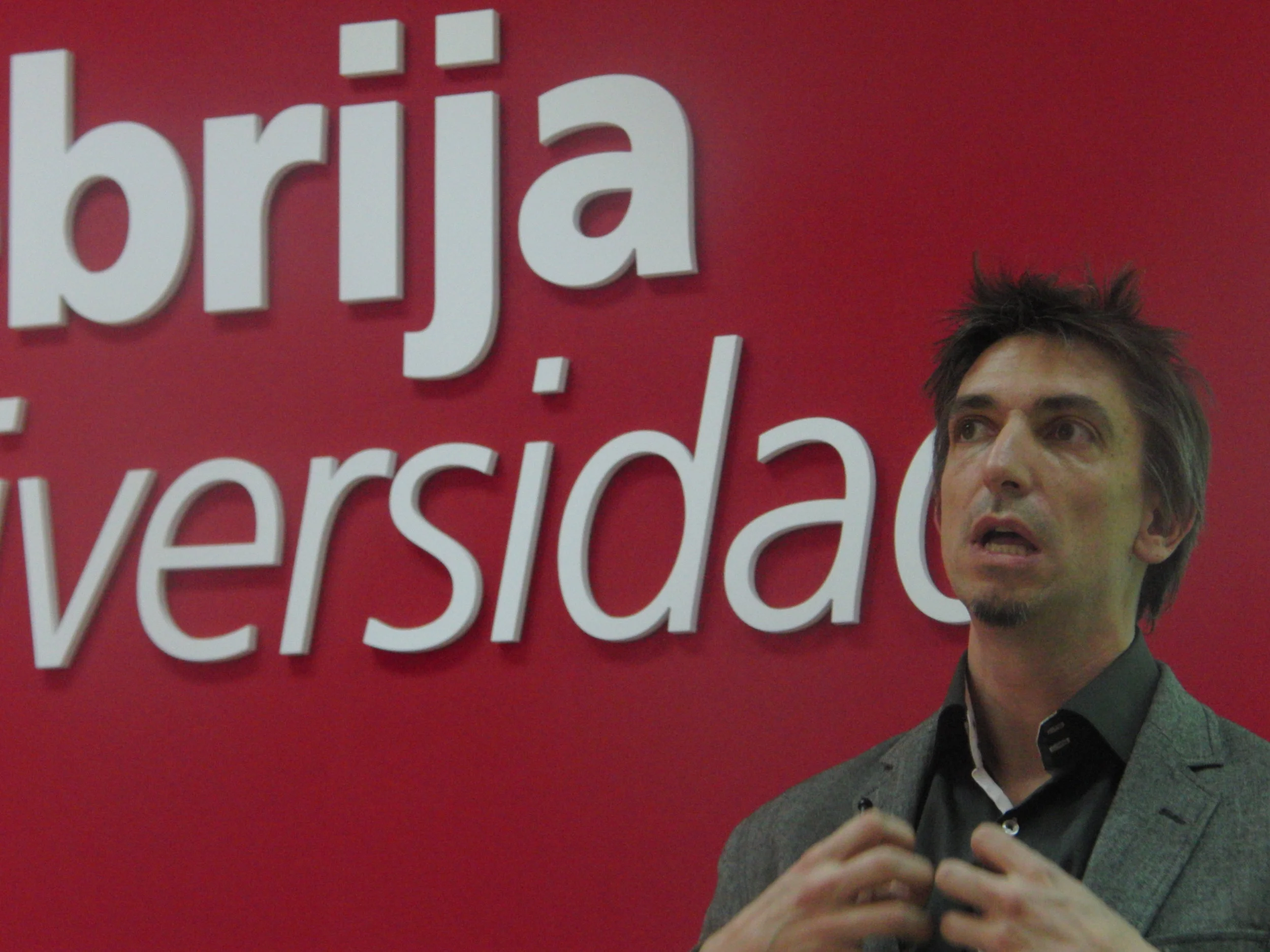 Conferencia de Enrique Krahe "¡La ergonomía, estúpido!" en Nebrija Universidad