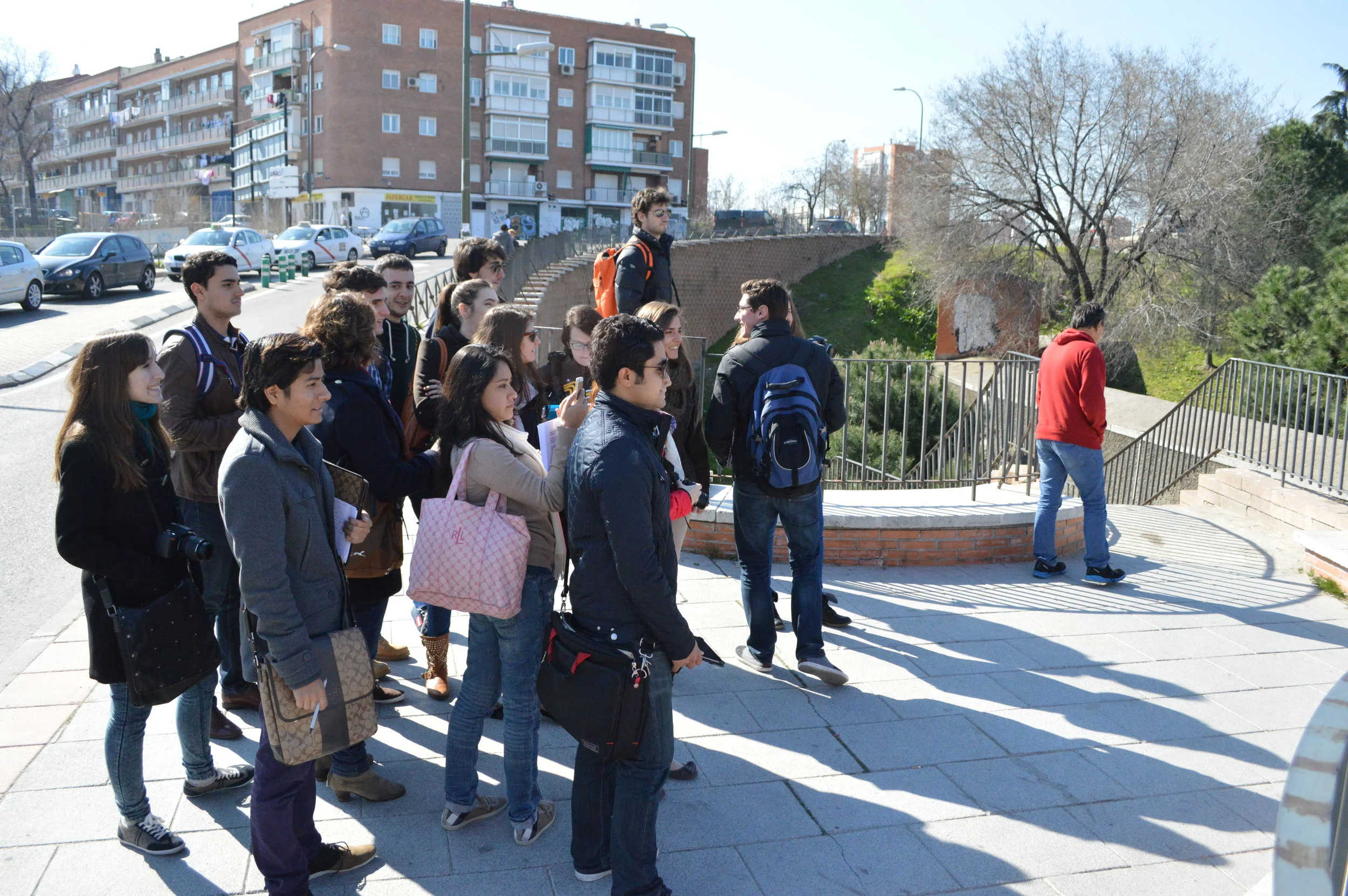Los alumnos de Urbanismo I de la Universidad Antonio de Nebrija visitan Tetuán donde desarrollarán las prácticas de la asignatura