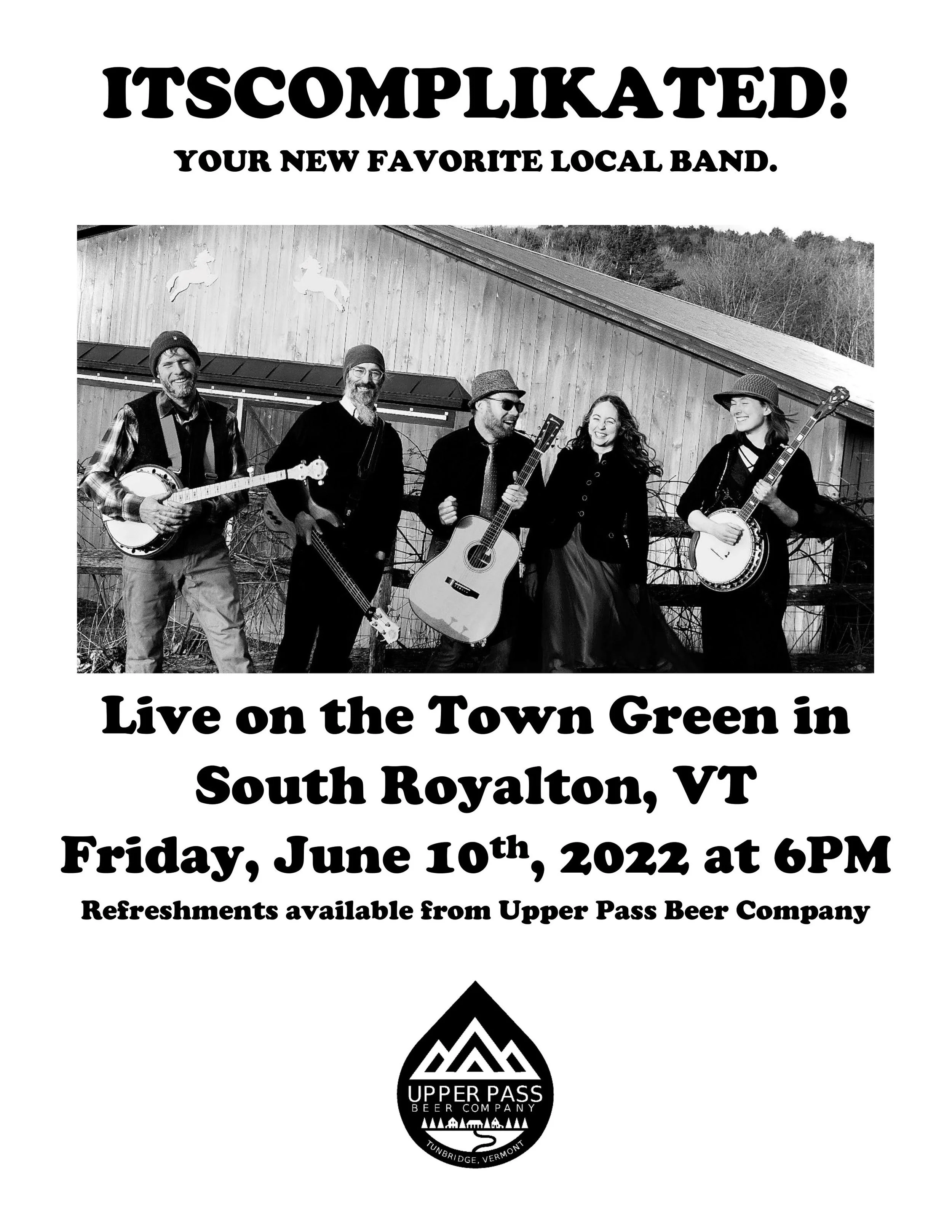 ITSCOMPLIKATED! on the South Royalton Green 