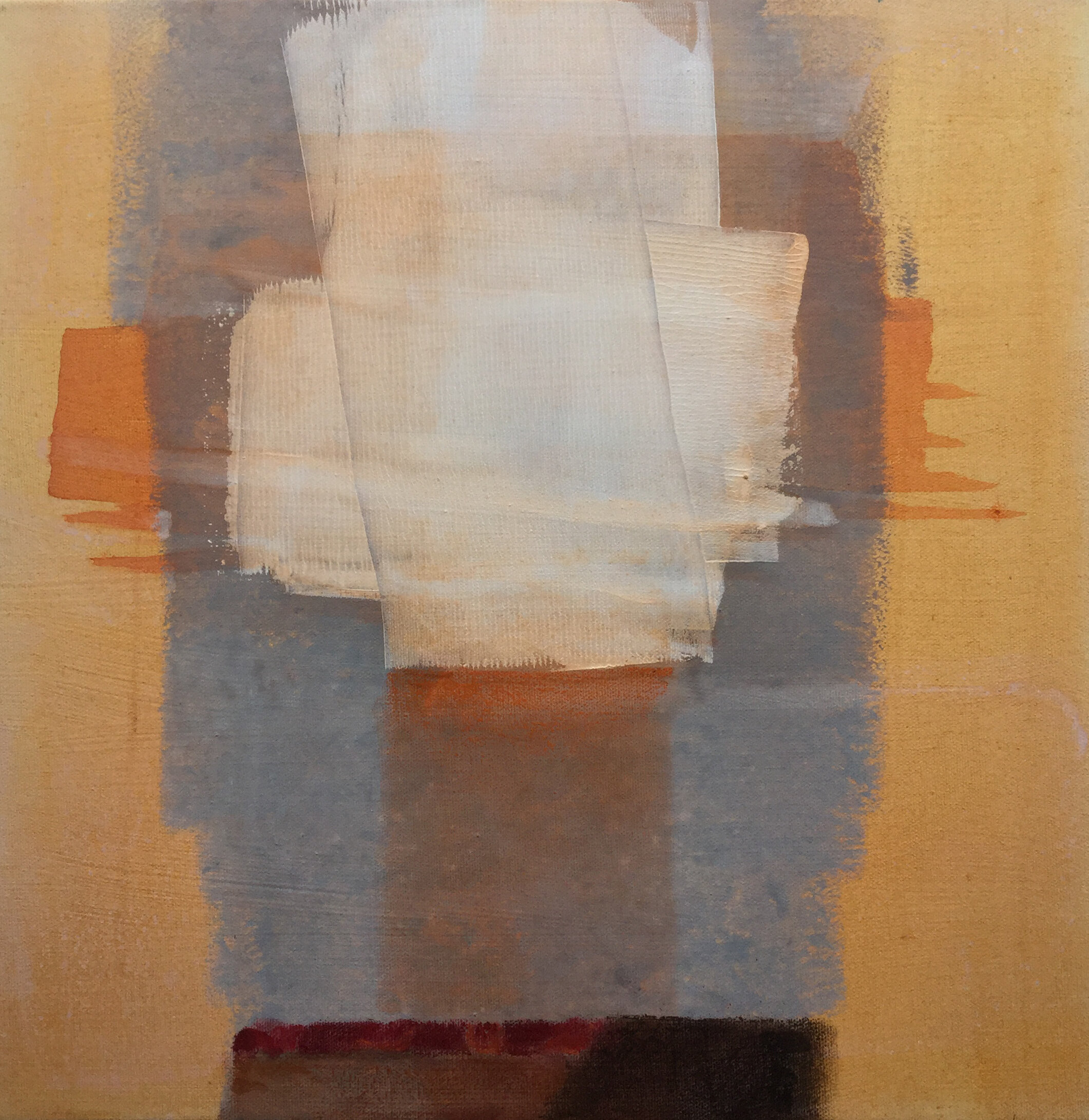 Mixed Media auf Leinwand, Format 40 x 40 cm, Preis 220,-