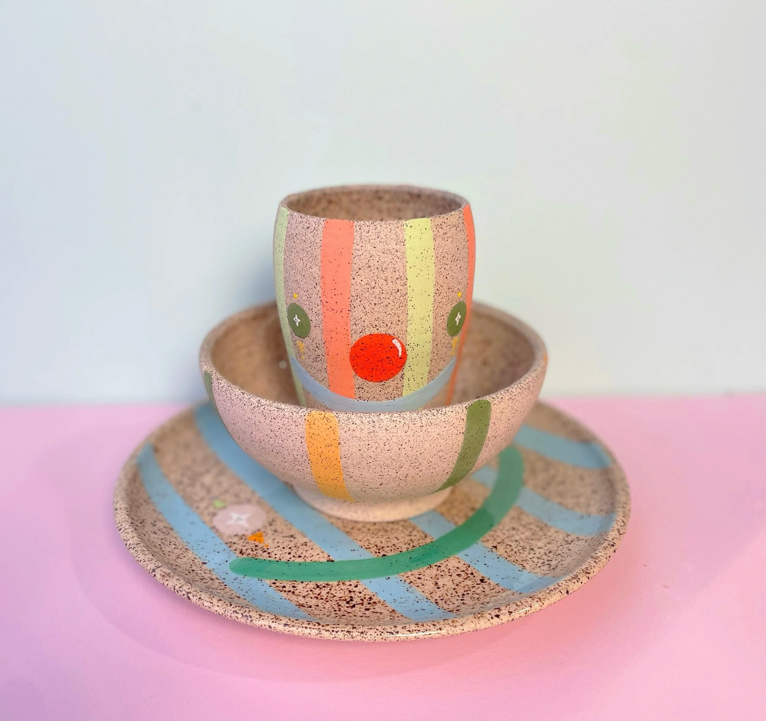 table for one clown set