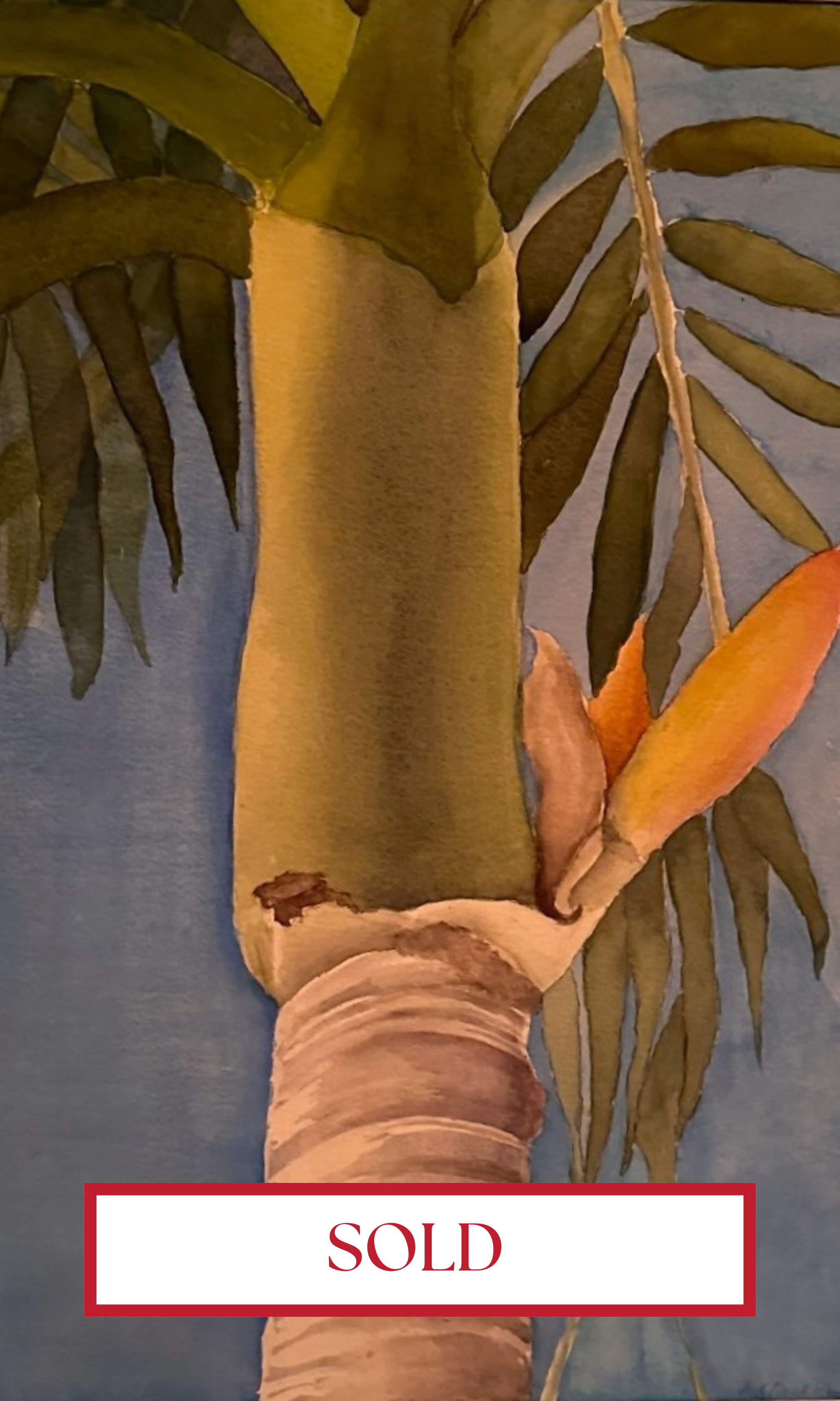 Unfolding Palm | 29” x 21” | SOLD