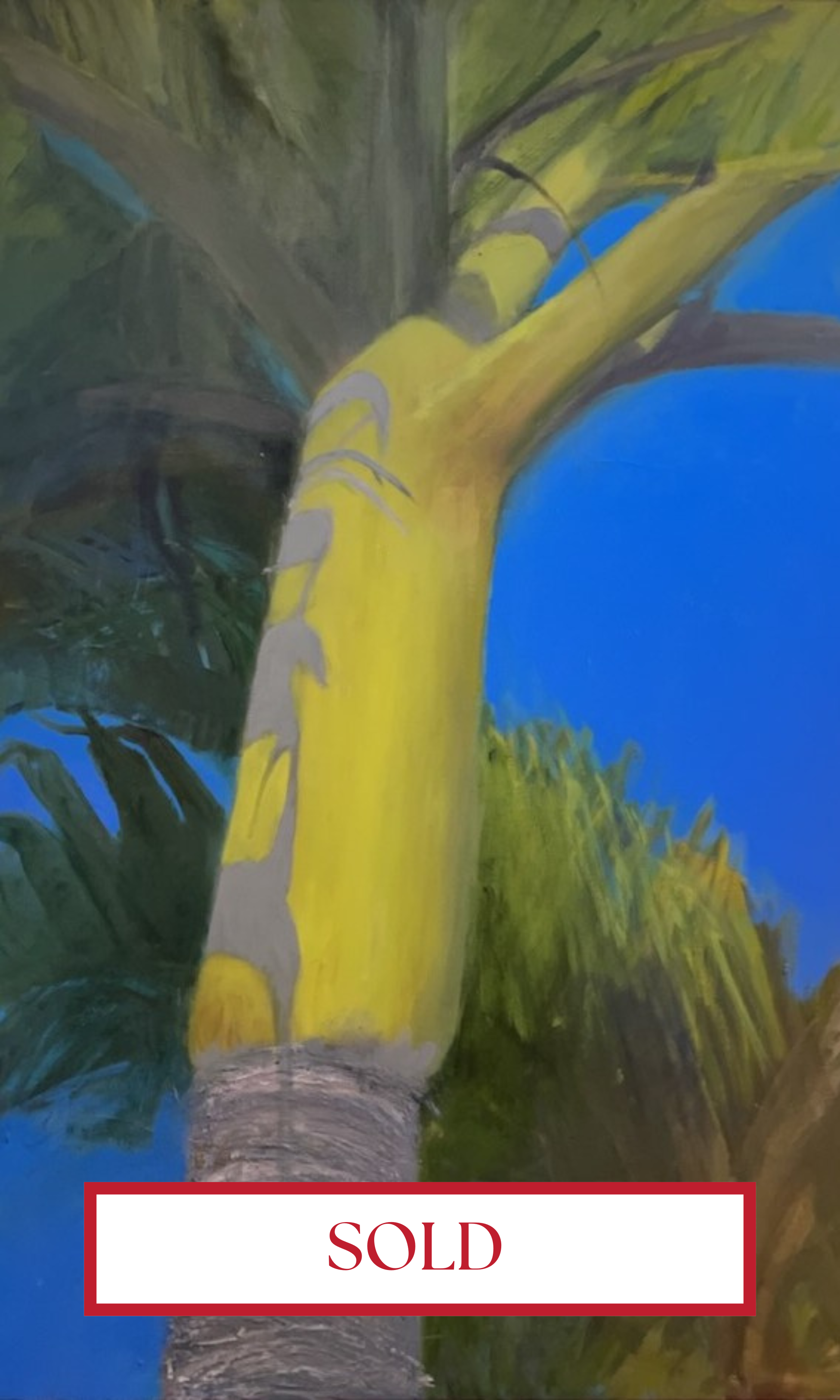 Unfolding Palm | 29” x 21” | SOLD