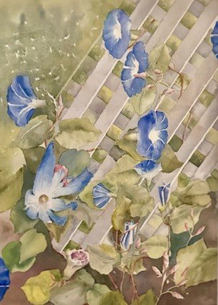 Evolution of a Morning Glory | 42” x 33” | $3,500
