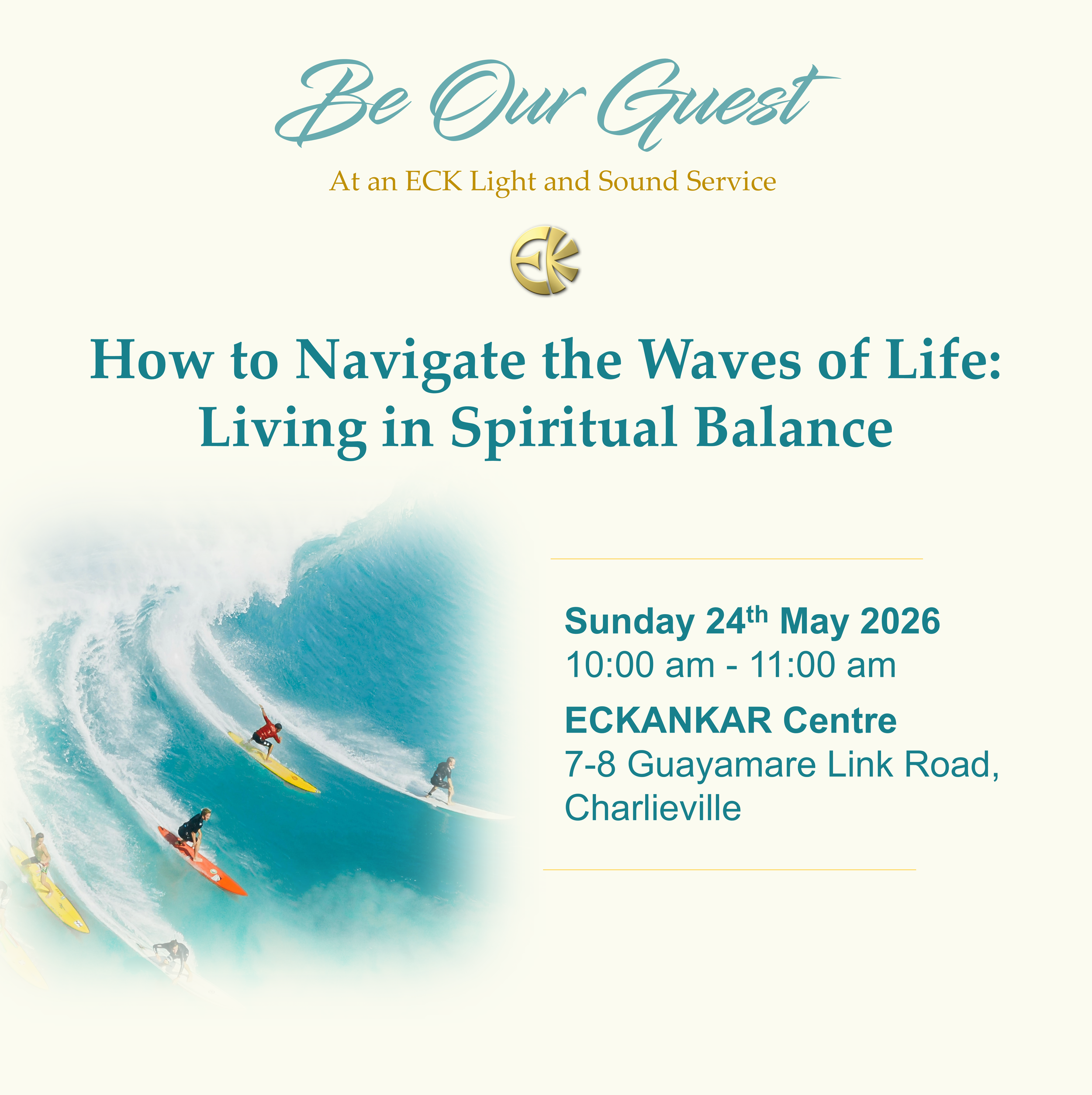 ECK Light and Sound Service: How To Navigate the Waves of Life: Living in Spiritual Balance