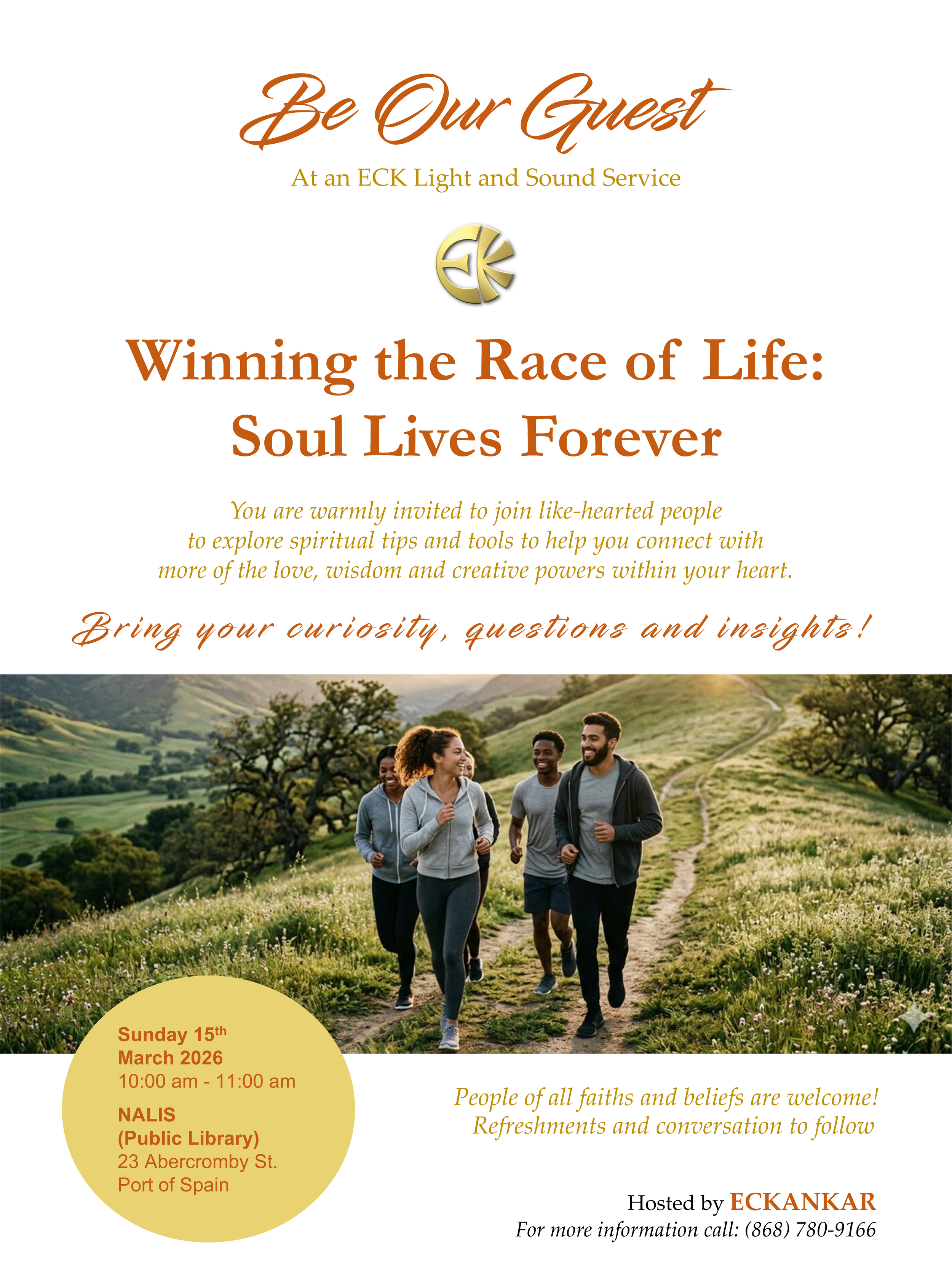 ECK Light and Sound Service: Winning the Race of Life: Soul Lives Forever