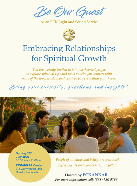 ECK Light and Sound Service - Embracing Relationships for Spiritual Growth