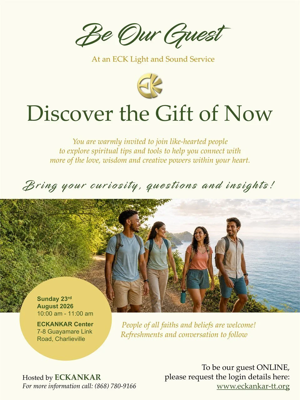 ECK Light and Sound Service - Discover the Gift of Now