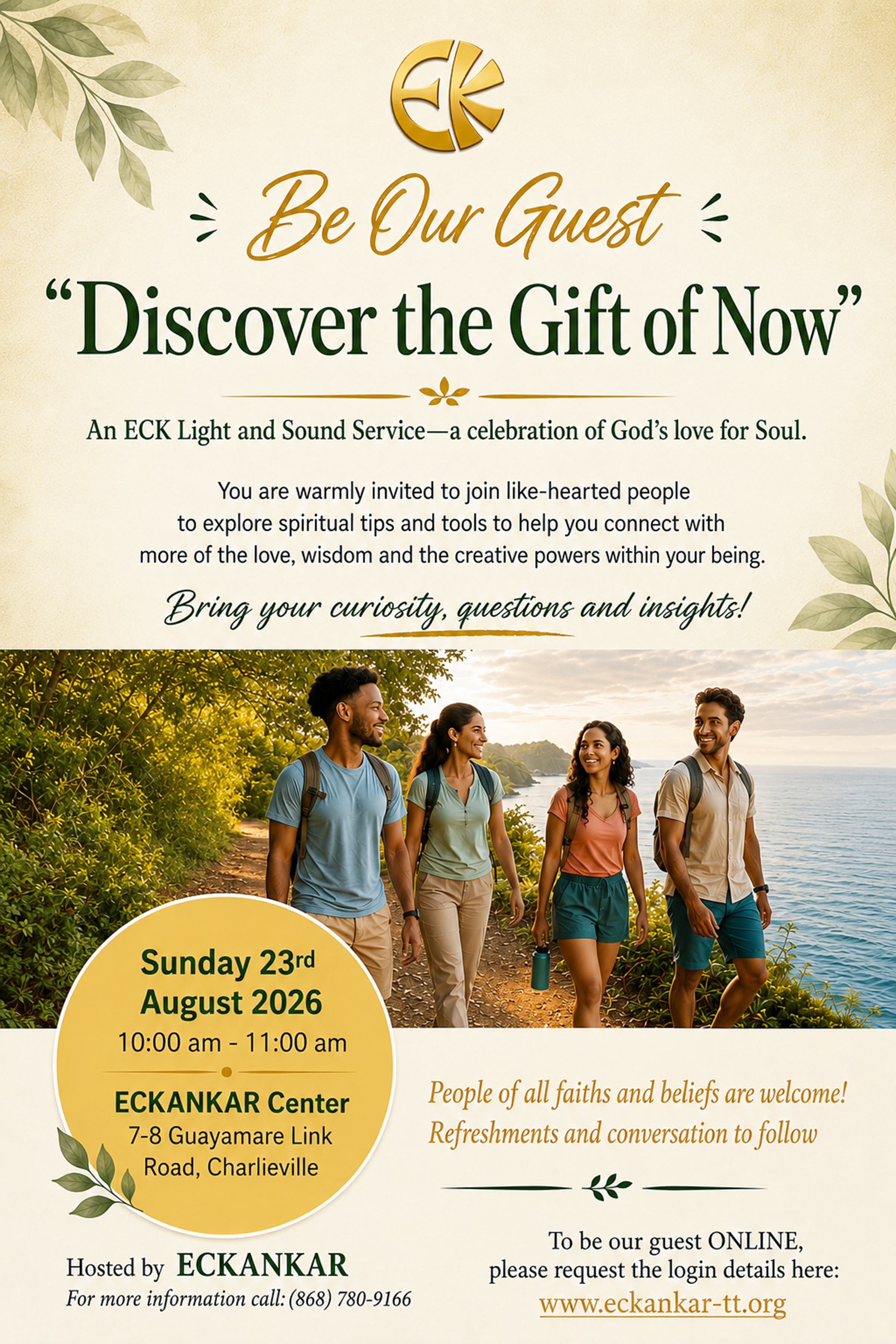 ECK Light and Sound Service - Discover the Gift of Now