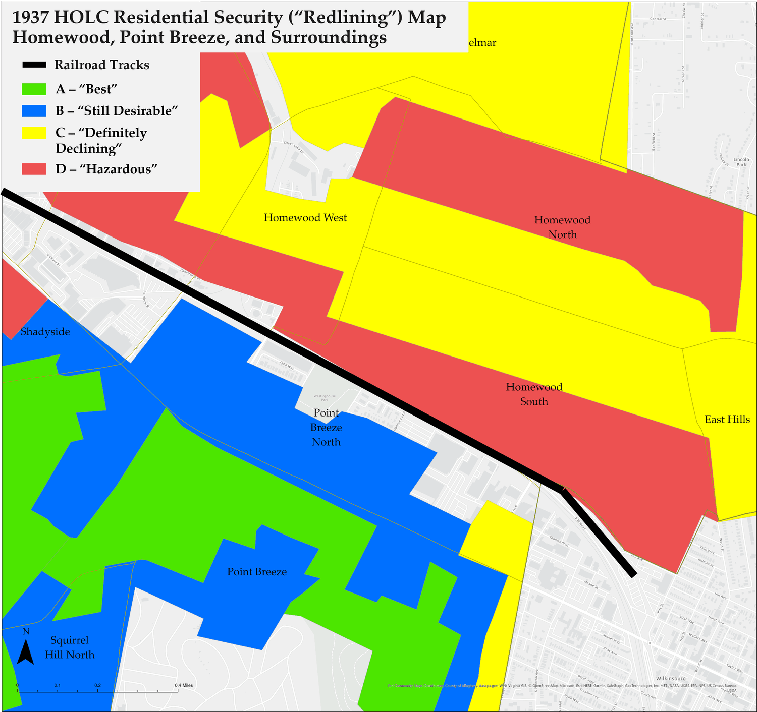 Residential Zoning by Race The Wrong Side of the Tracks — Details