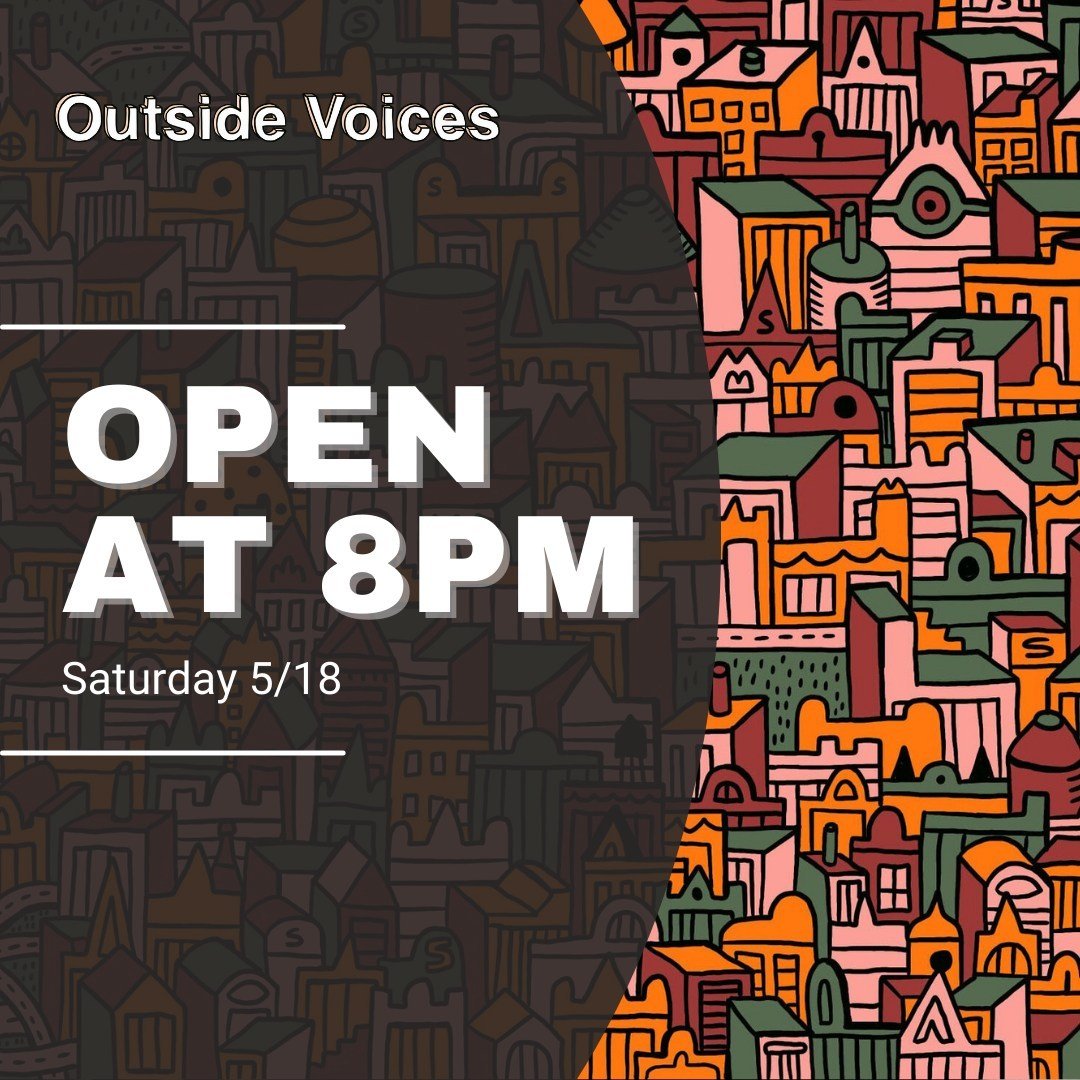 It might be World Whiskey Day but at Outside Voices, everyday is Wine Day! Spend your Saturday night with a glass of your favorite wine on the patio at your favorite Logan Square spot! We will be closed until 8pm for a private event. Come on by 8pm-M