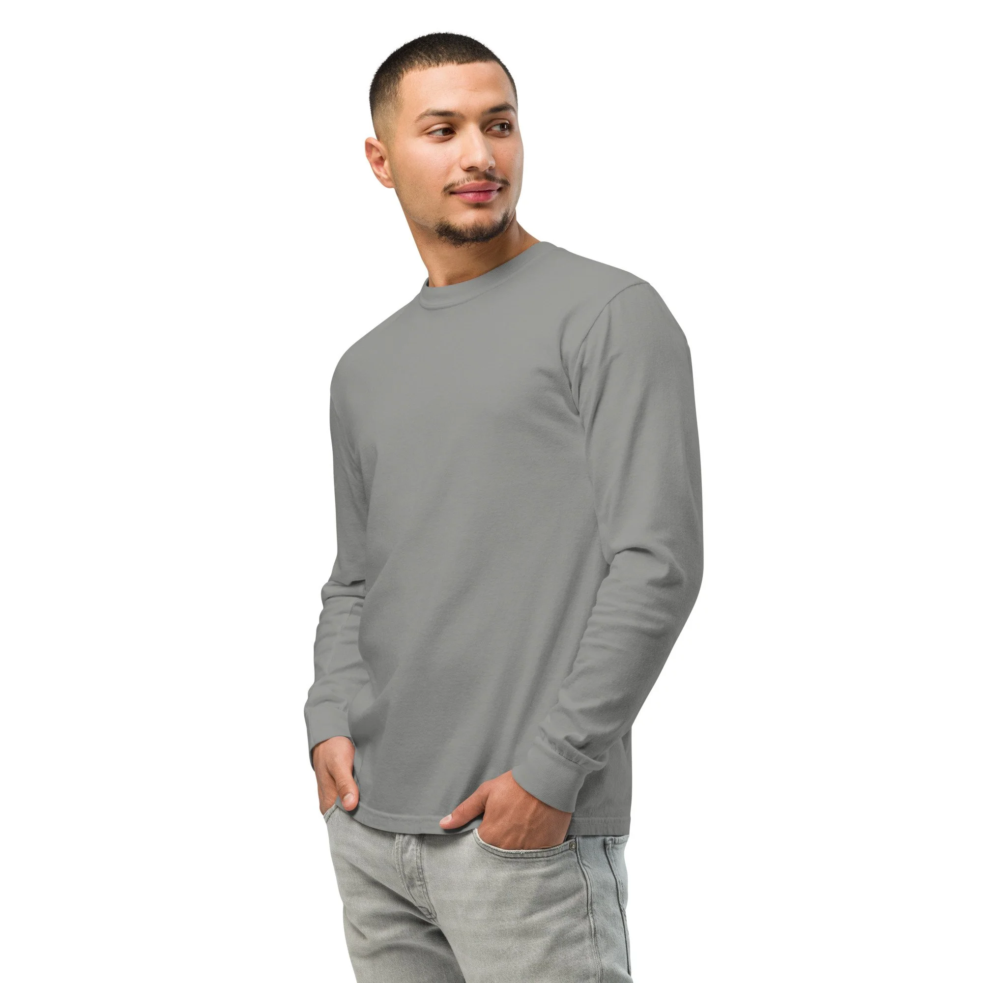 unisex-garment-dyed-heavyweight-long-sleeve-shirt-grey-left-front-6a8b9f5d62b0b.jpg