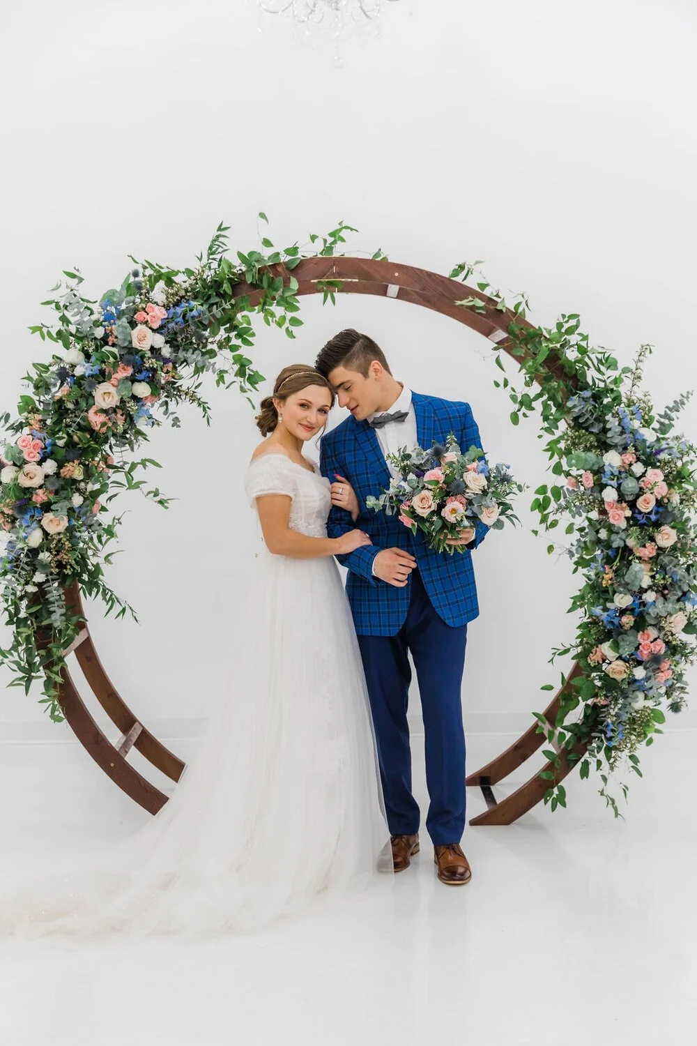 WOODEN WEDDING ARCH at THE BLANC SPACE